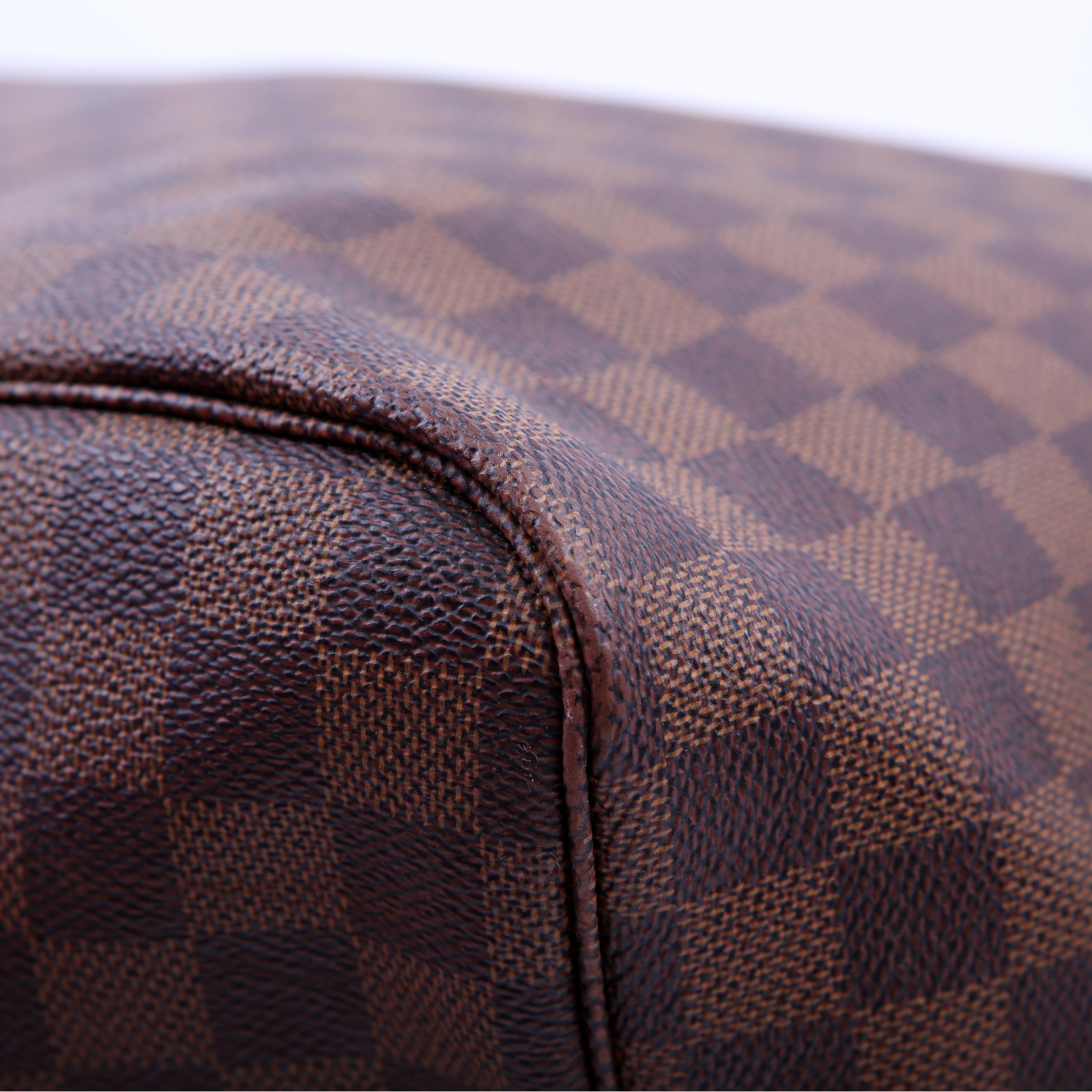 Louis Vuitton Neverfull GM Damier Ebene Red