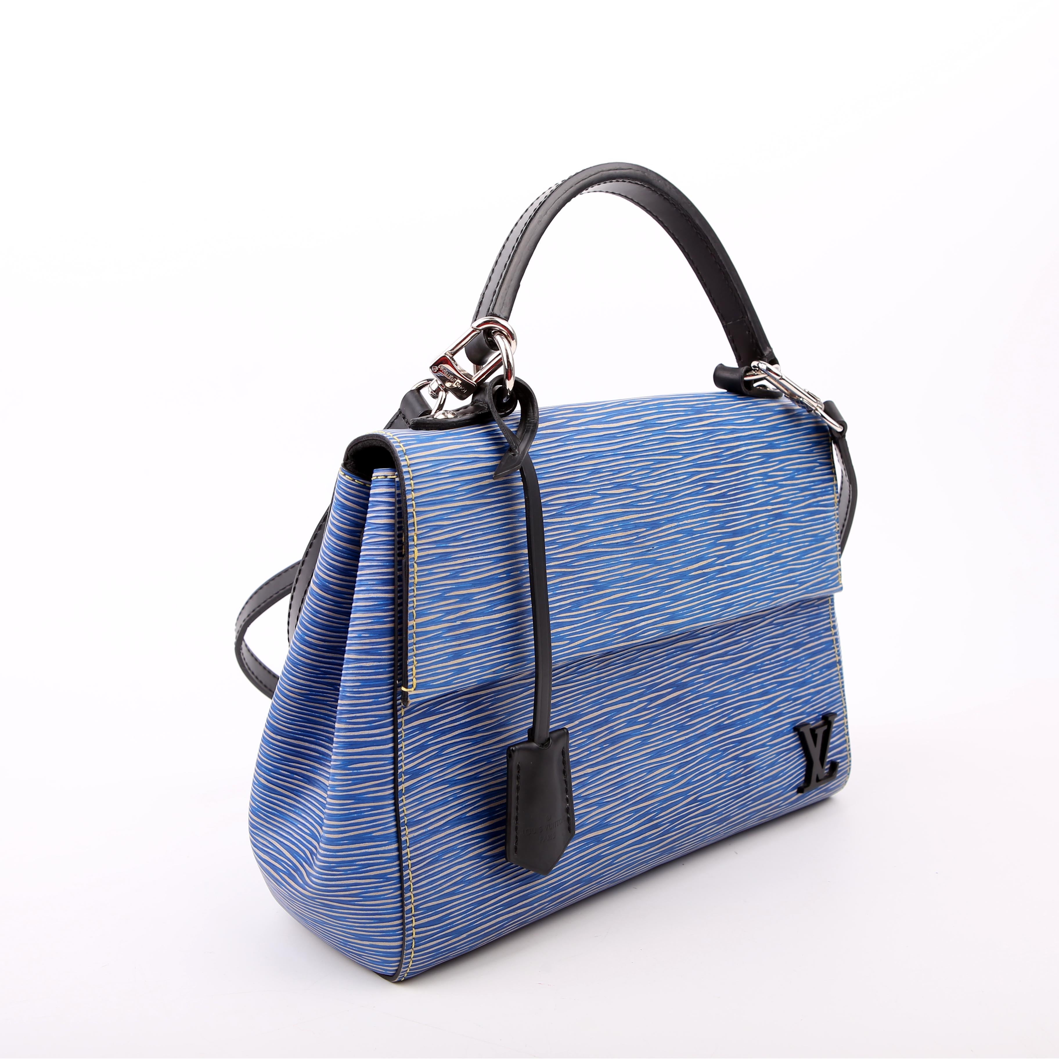 Louis Vuitton Cluny BB Epi Blue/Black