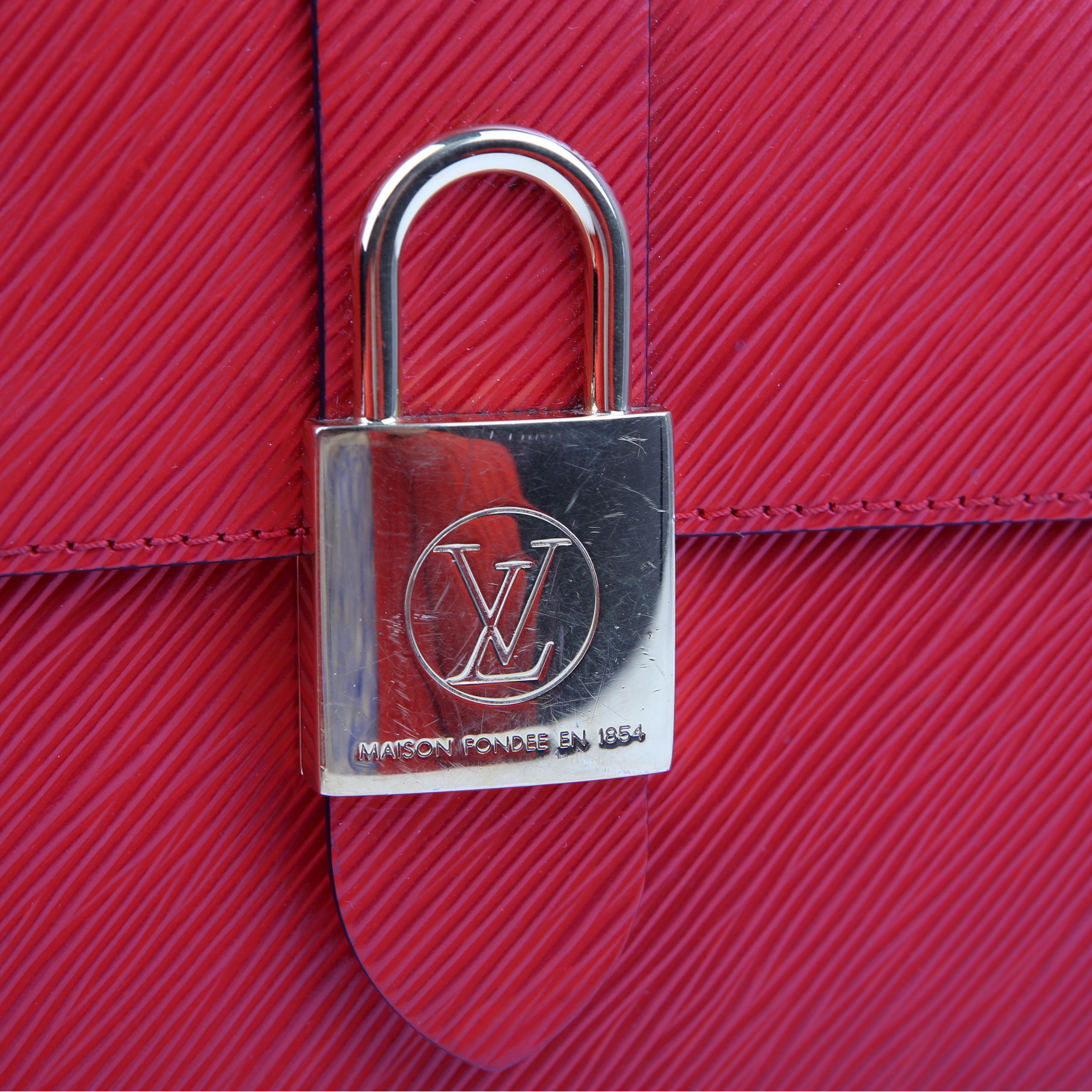 Louis Vuitton Locky BB Epi Red