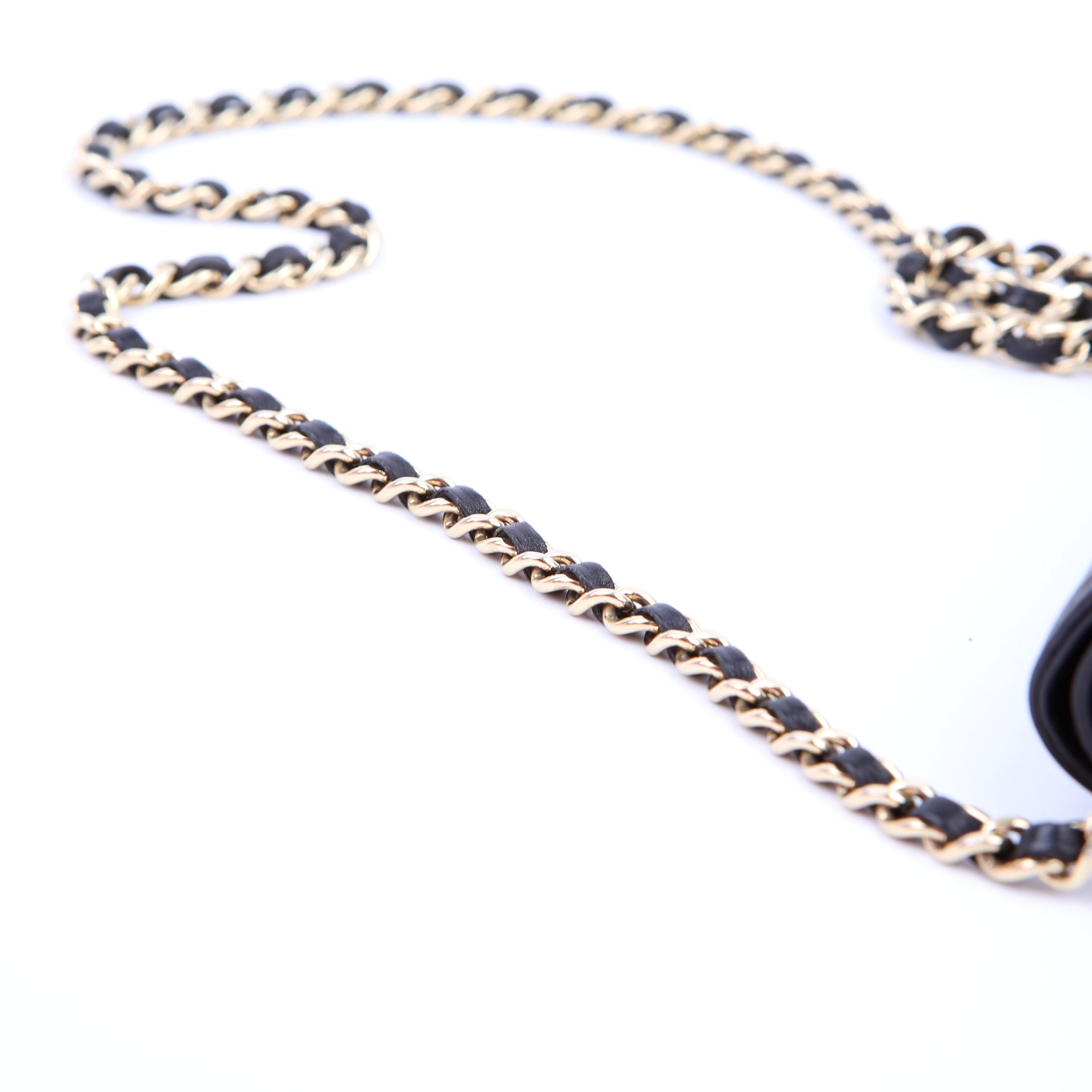 Chanel WOC Boy Chevron Lambskin Black