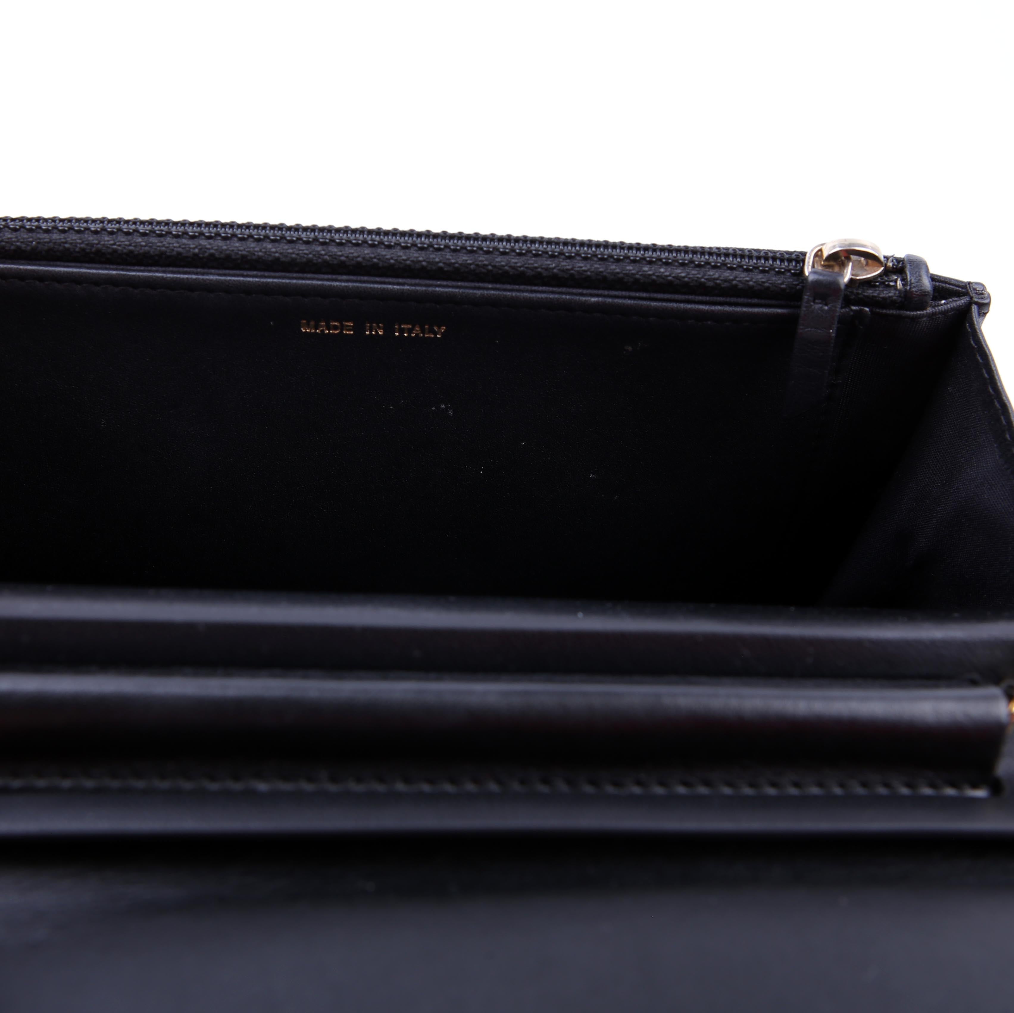 Chanel WOC Boy Chevron Lambskin Black