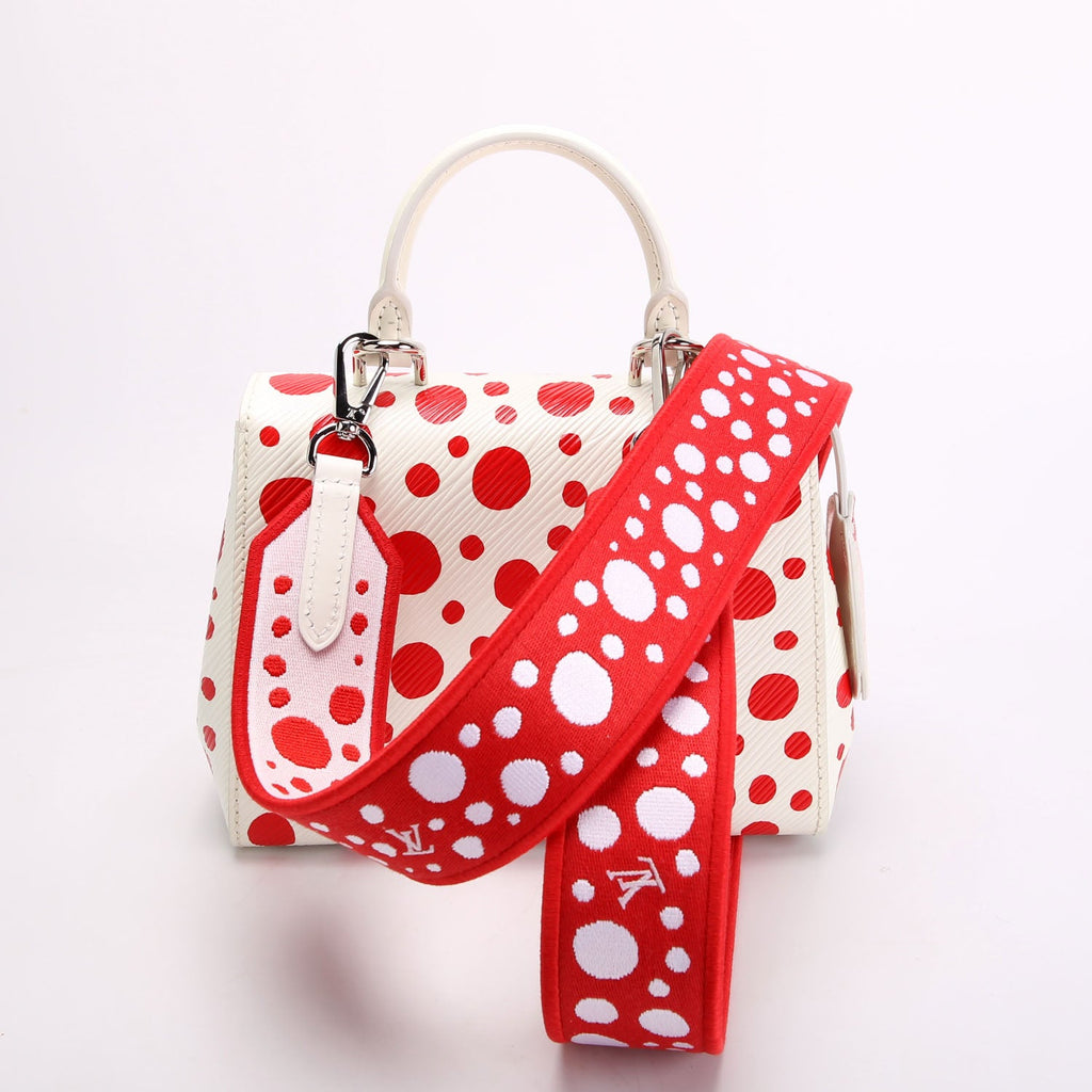 Louis Vuitton Cluny Mini Kusama Dots Red/White