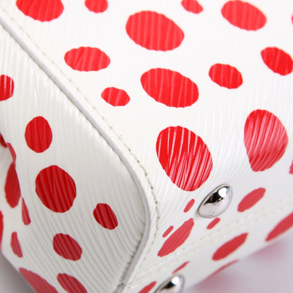 Louis Vuitton Cluny Mini Kusama Dots Red/White