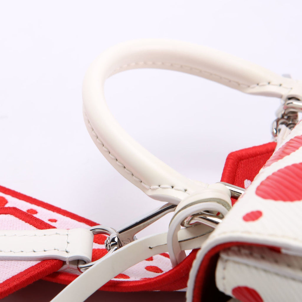 Louis Vuitton Cluny Mini Kusama Dots Red/White