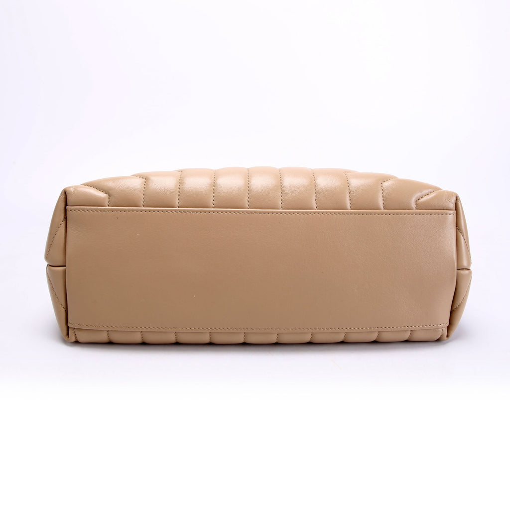 Saint Laurent LouLou Medium Quilted 574946 Tan