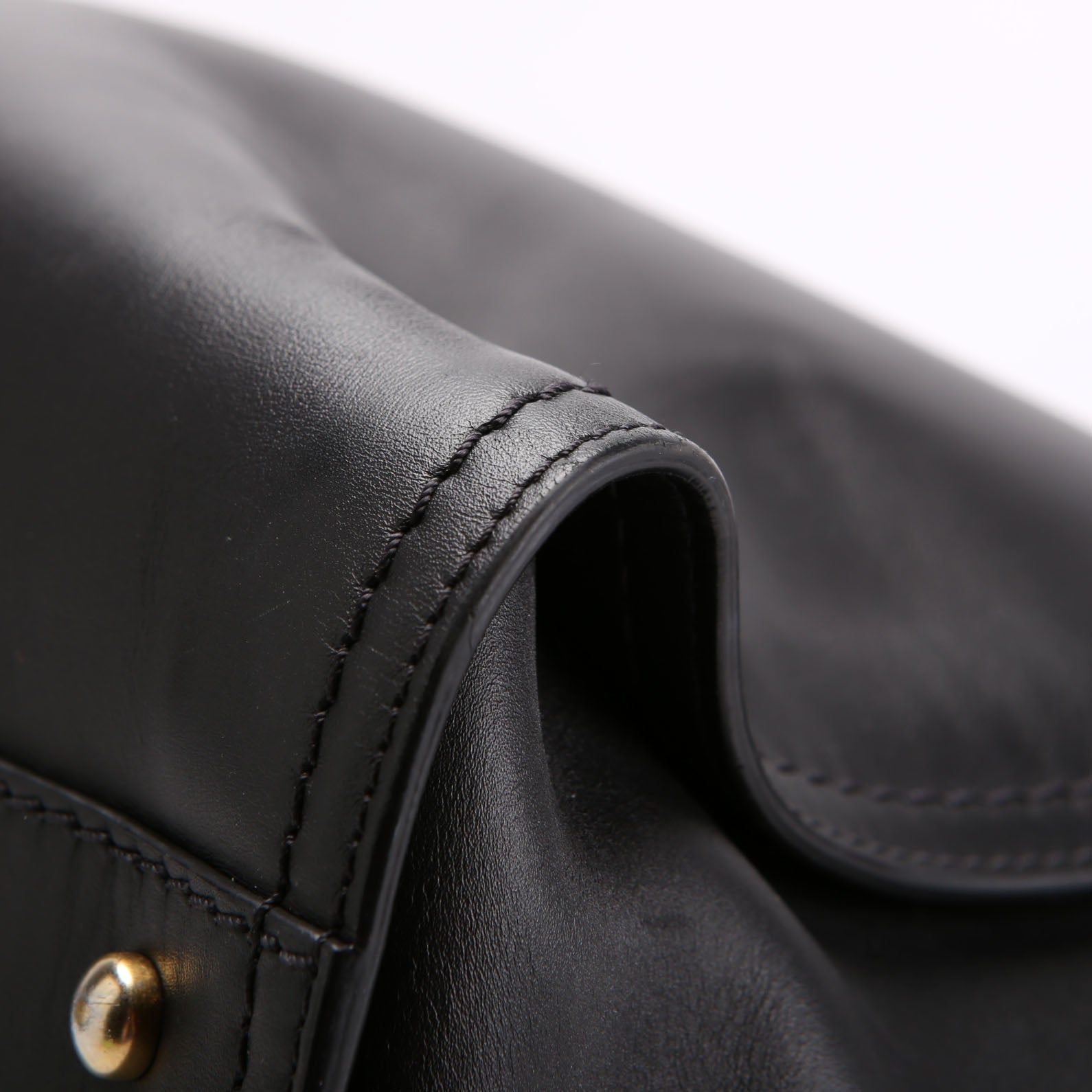 Chanel Deauville Embossed Calfskin Medium 31M Black