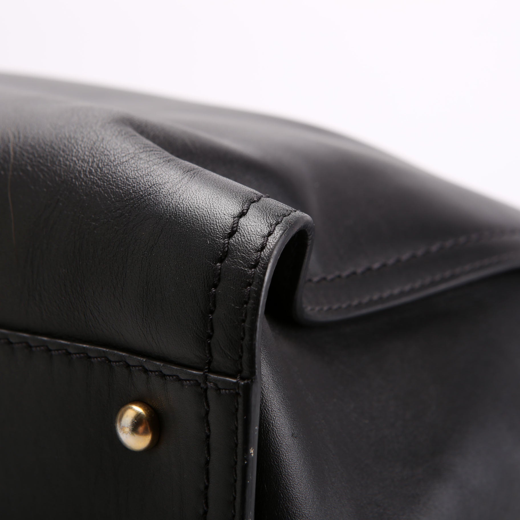 Chanel Deauville Embossed Calfskin Medium 31M Black