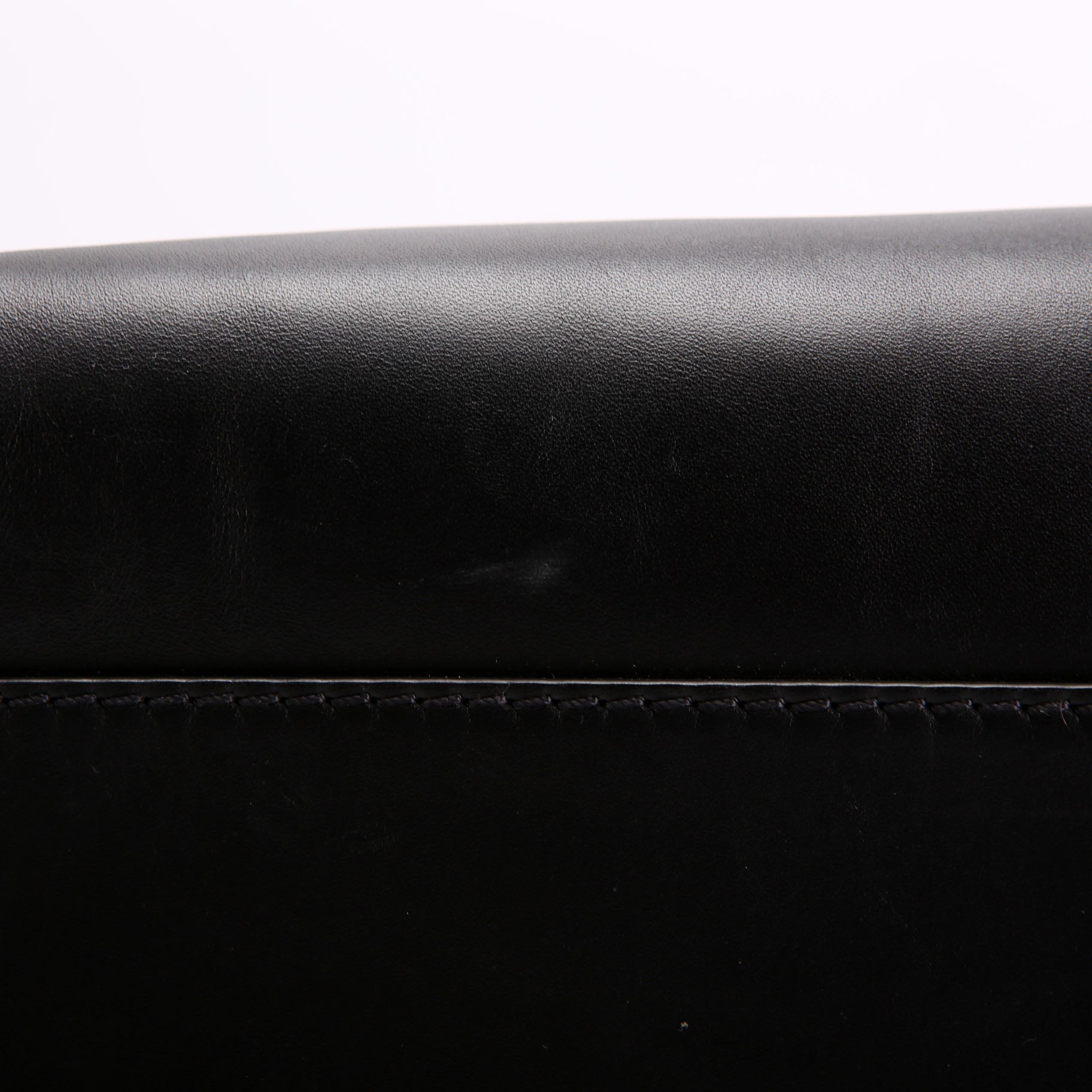 Chanel Deauville Embossed Calfskin Medium 31M Black