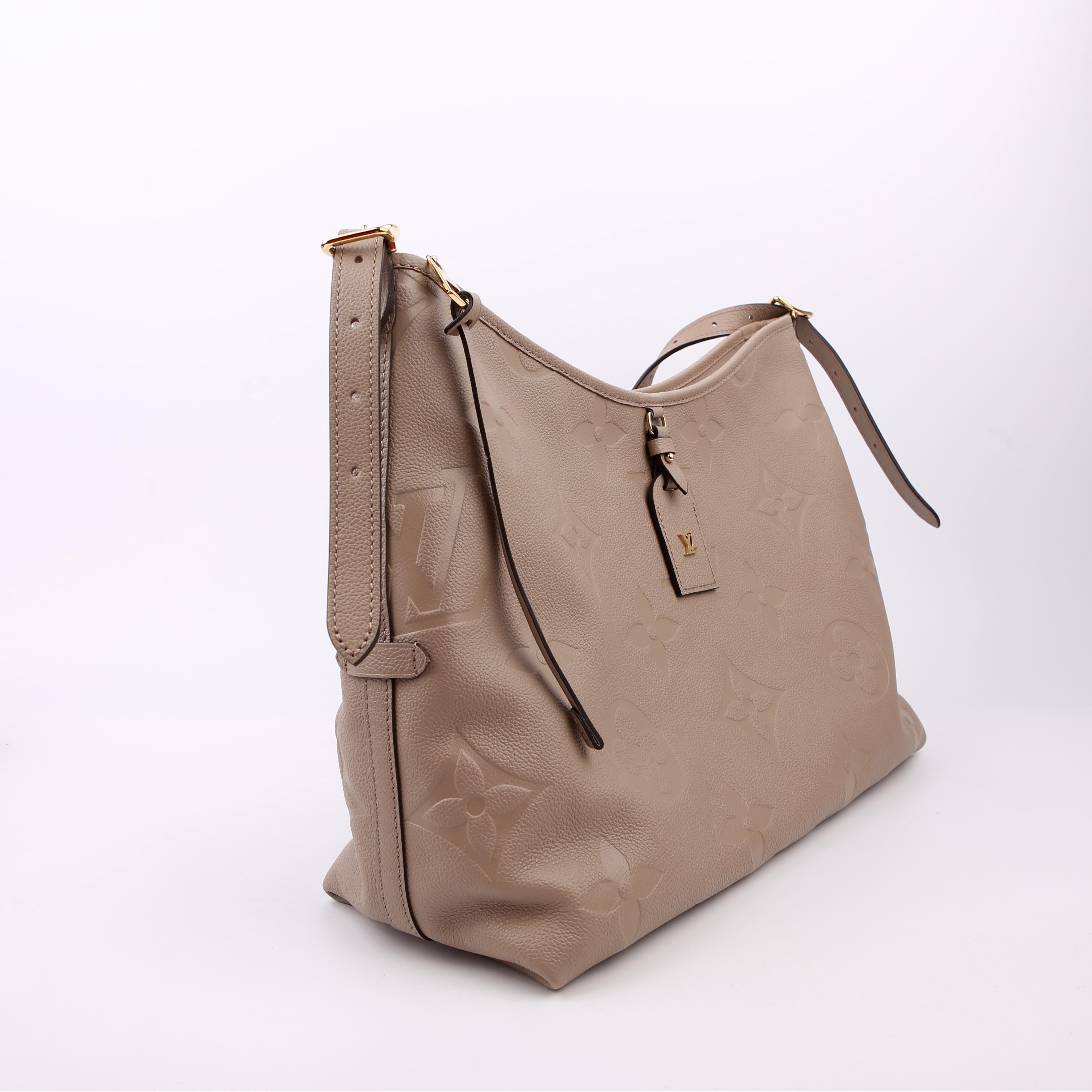 Louis Vuitton Carryall MM Zip Empreinte Taupe