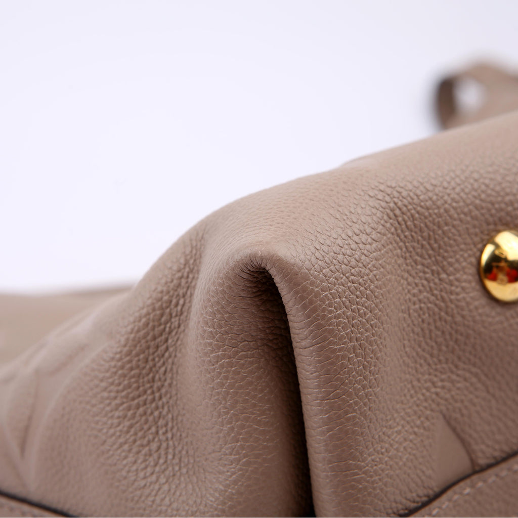 Louis Vuitton Carryall MM Zip Empreinte Taupe