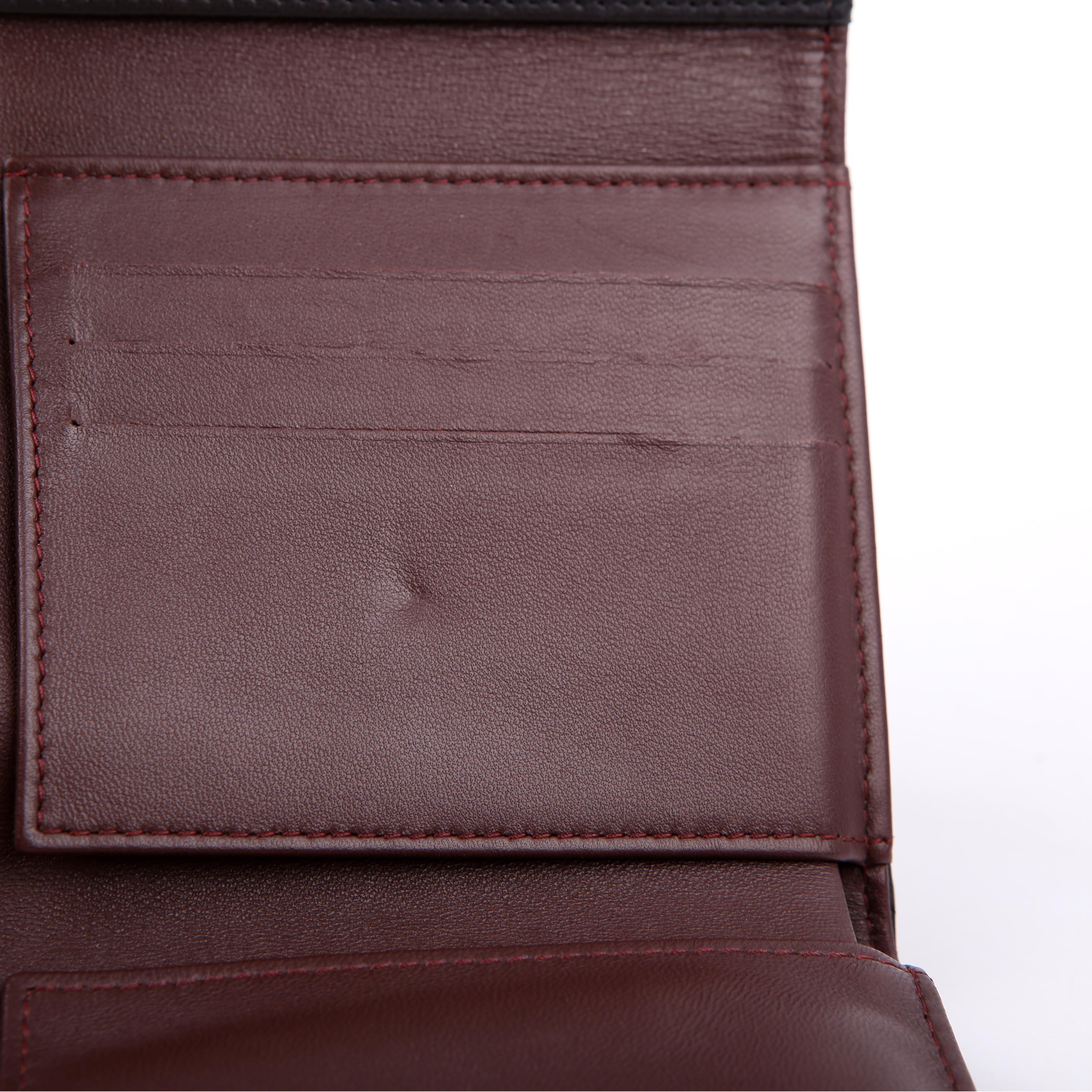 Chanel Classic Compact Flap Wallet Lambskin 26M Black