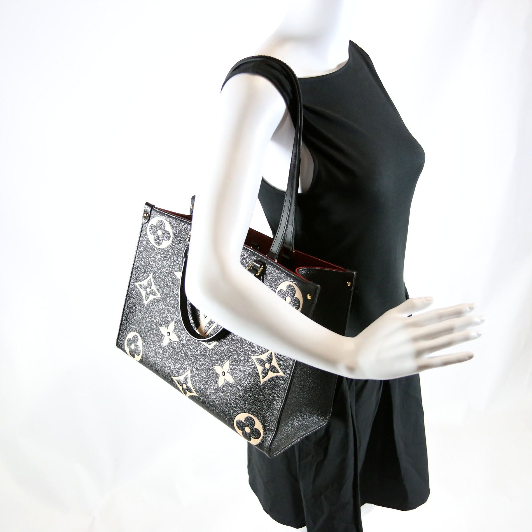 Louis Vuitton ONTHEGO MM Bicolor Emprainte