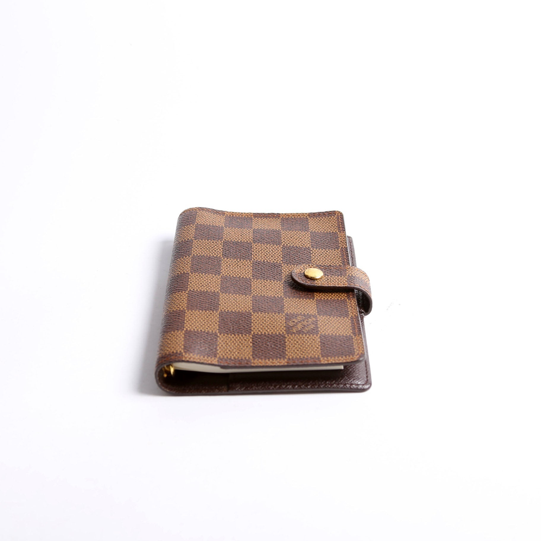 Louis Vuitton Agenda Small Ring Damier Ebene