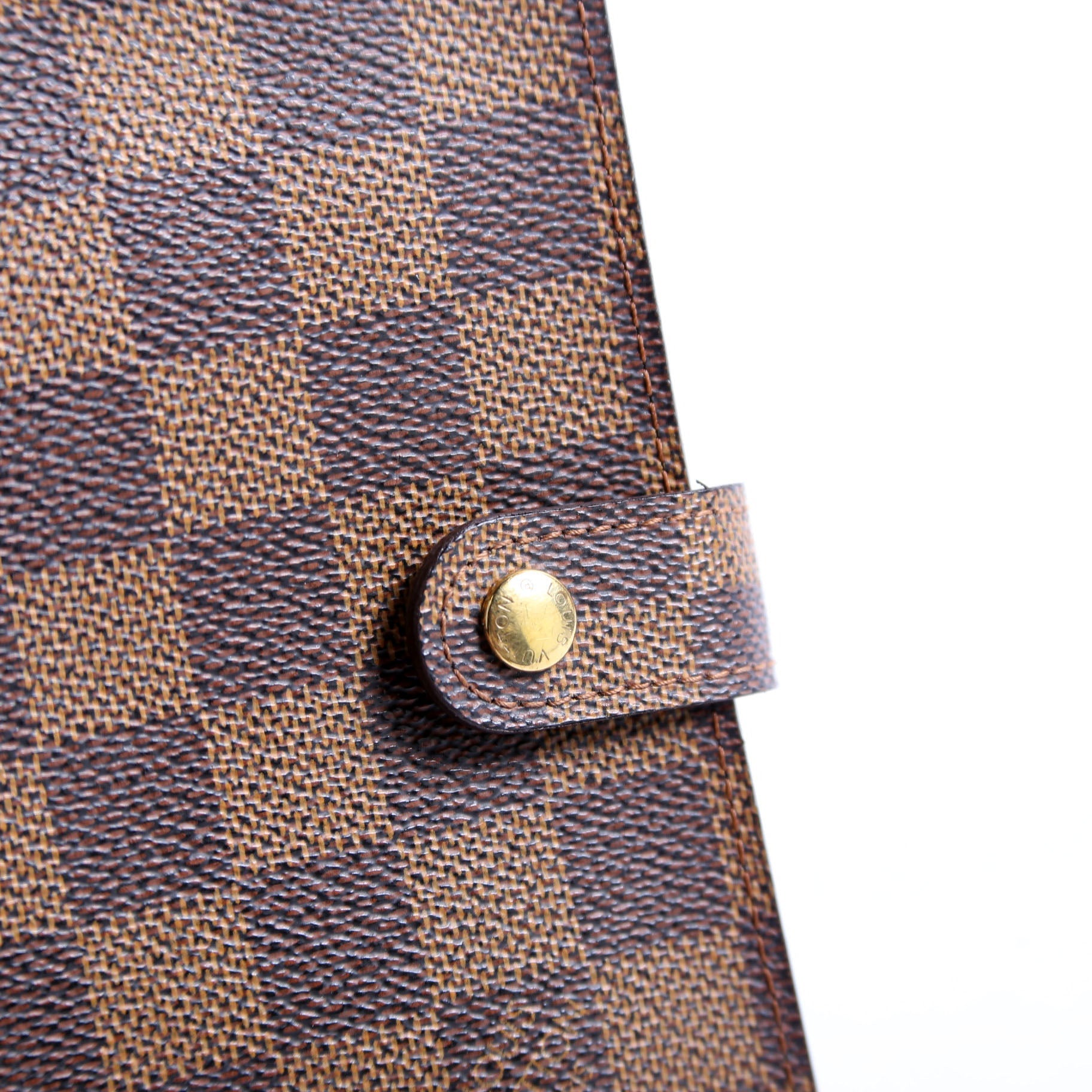 Louis Vuitton Agenda Small Ring Damier Ebene