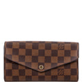 Louis Vuitton Sarah Wallet Damier Ebene