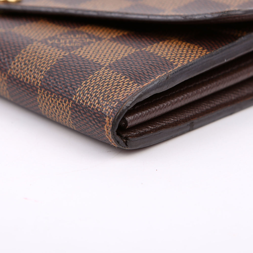 Louis Vuitton Sarah Wallet Damier Ebene