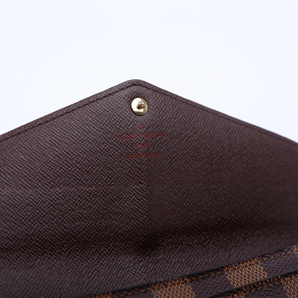 Louis Vuitton Sarah Wallet Damier Ebene