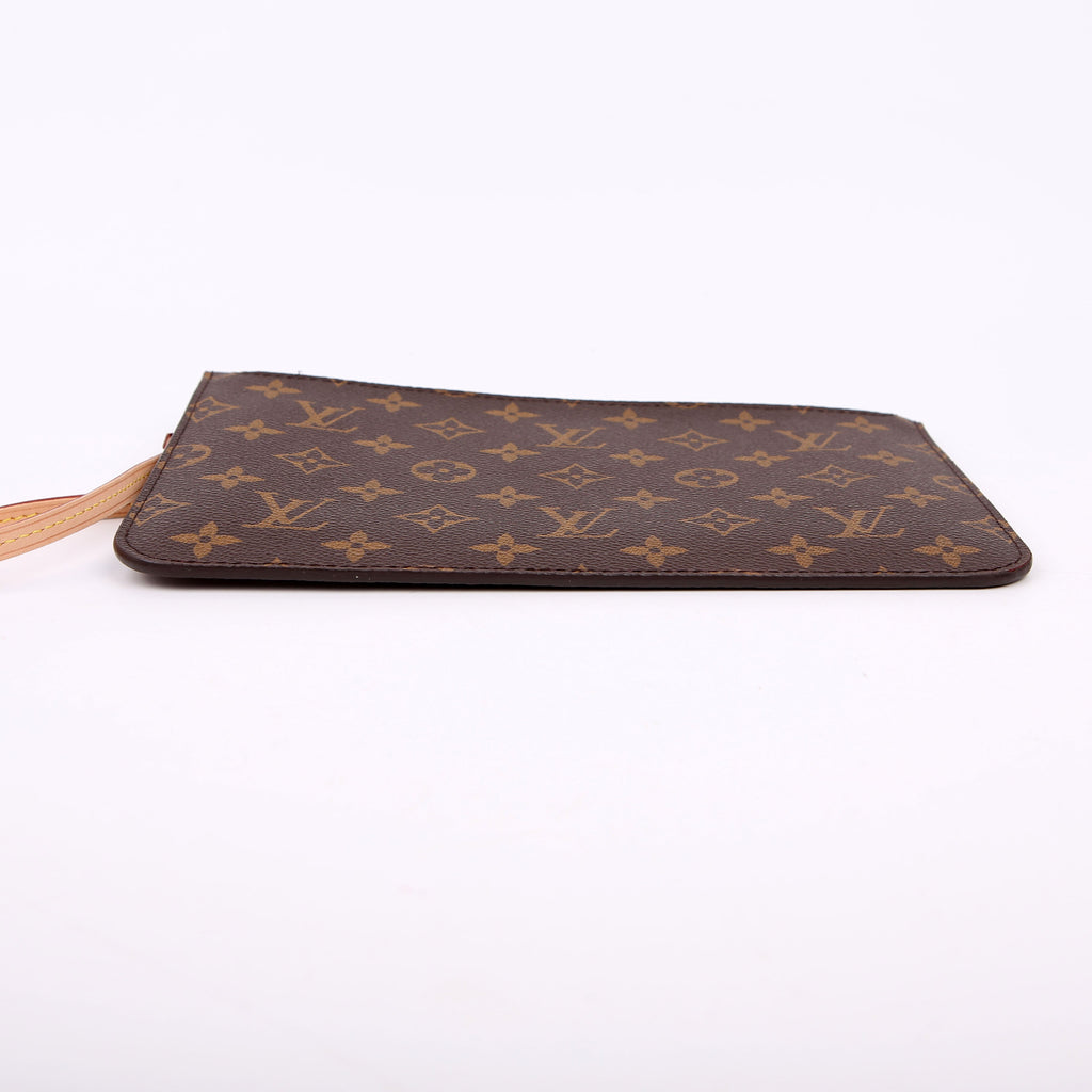 Louis Vuitton Pochette Only Neverfull Monogram Red