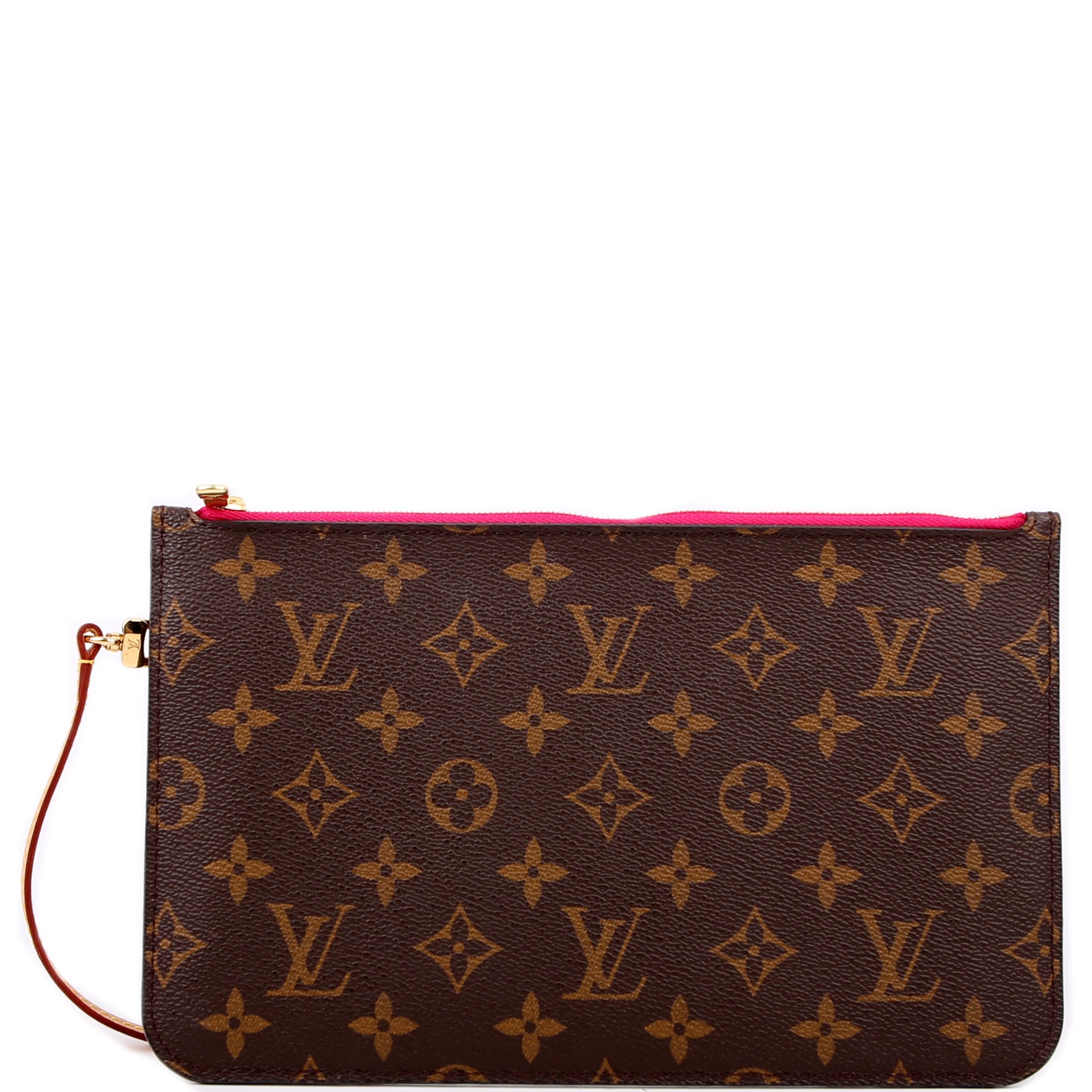 Louis Vuitton Pochette Only Neverfull Monogram Pink