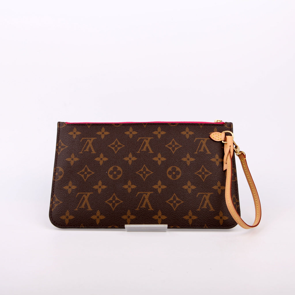 Louis Vuitton Pochette Only Neverfull Monogram Pink
