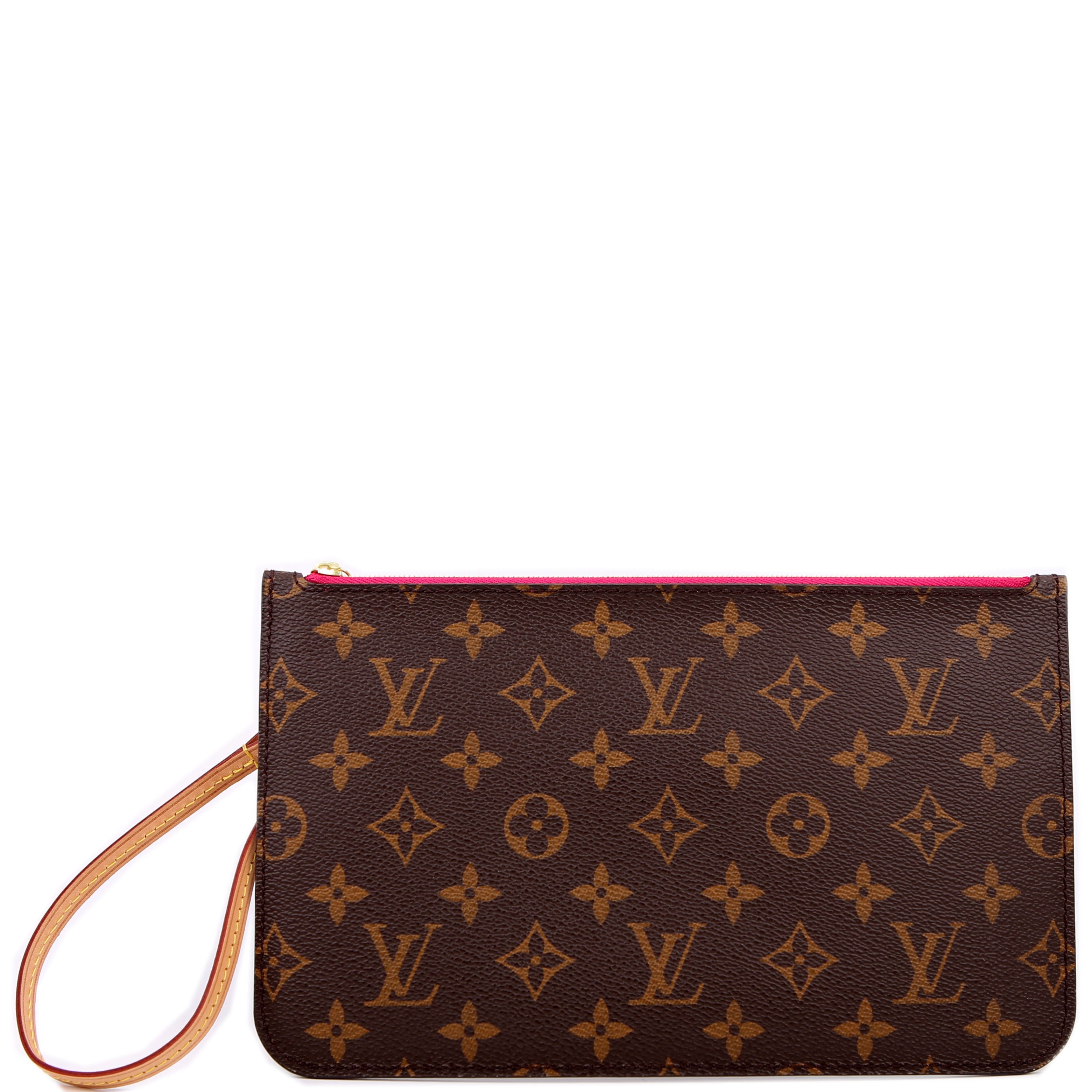 Louis Vuitton Pochette Only Neverfull Monogram Pink