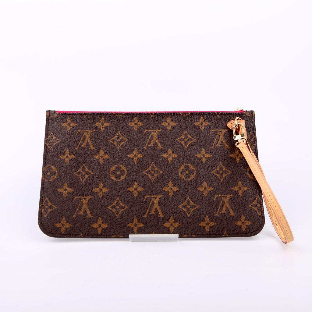 Louis Vuitton Pochette Only Neverfull Monogram Pink