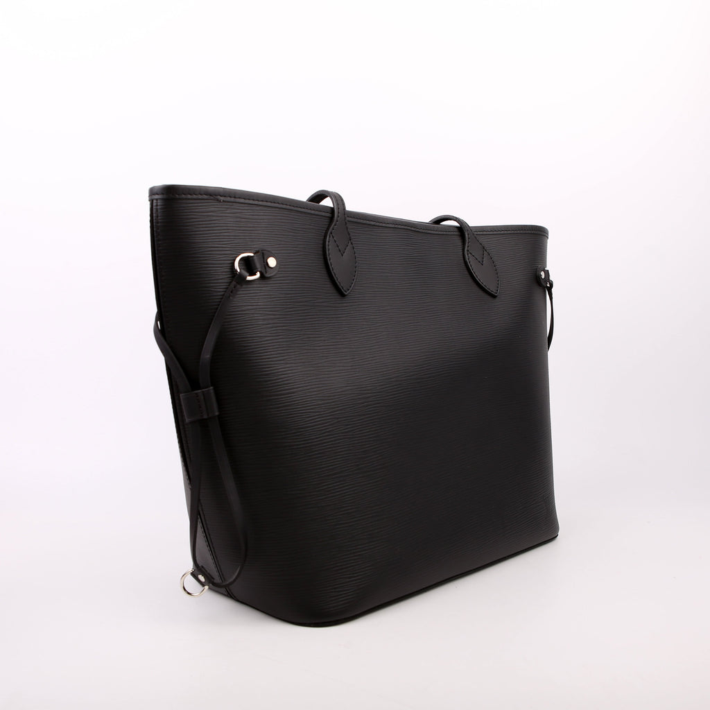 Louis Vuitton Neverfull with Wallet MM Epi Black