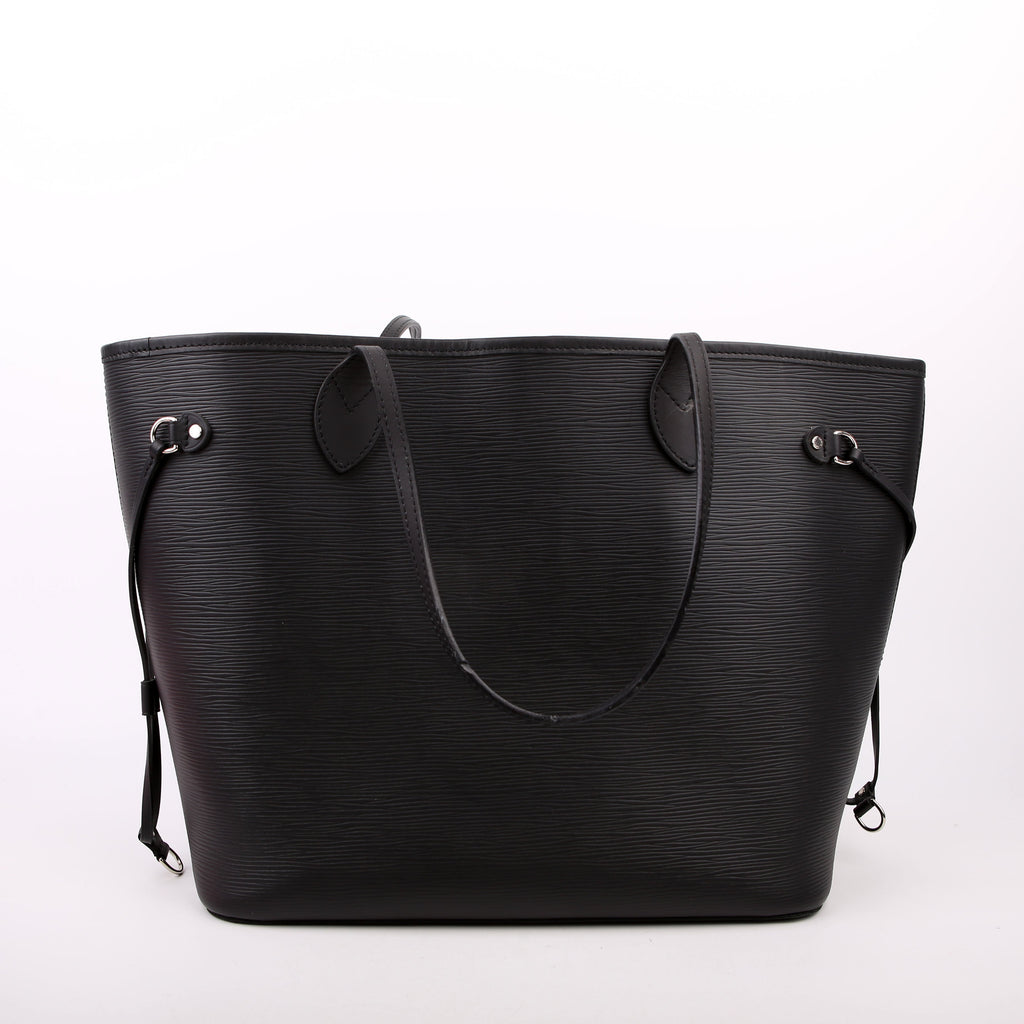 Louis Vuitton Neverfull with Wallet MM Epi Black
