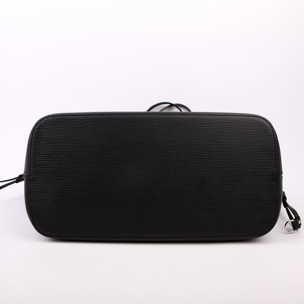 Louis Vuitton Neverfull with Wallet MM Epi Black