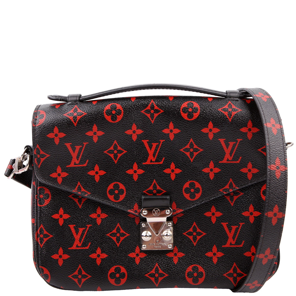 Louis Vuitton Pochette Metis Monogram Infrarouge Red/Black