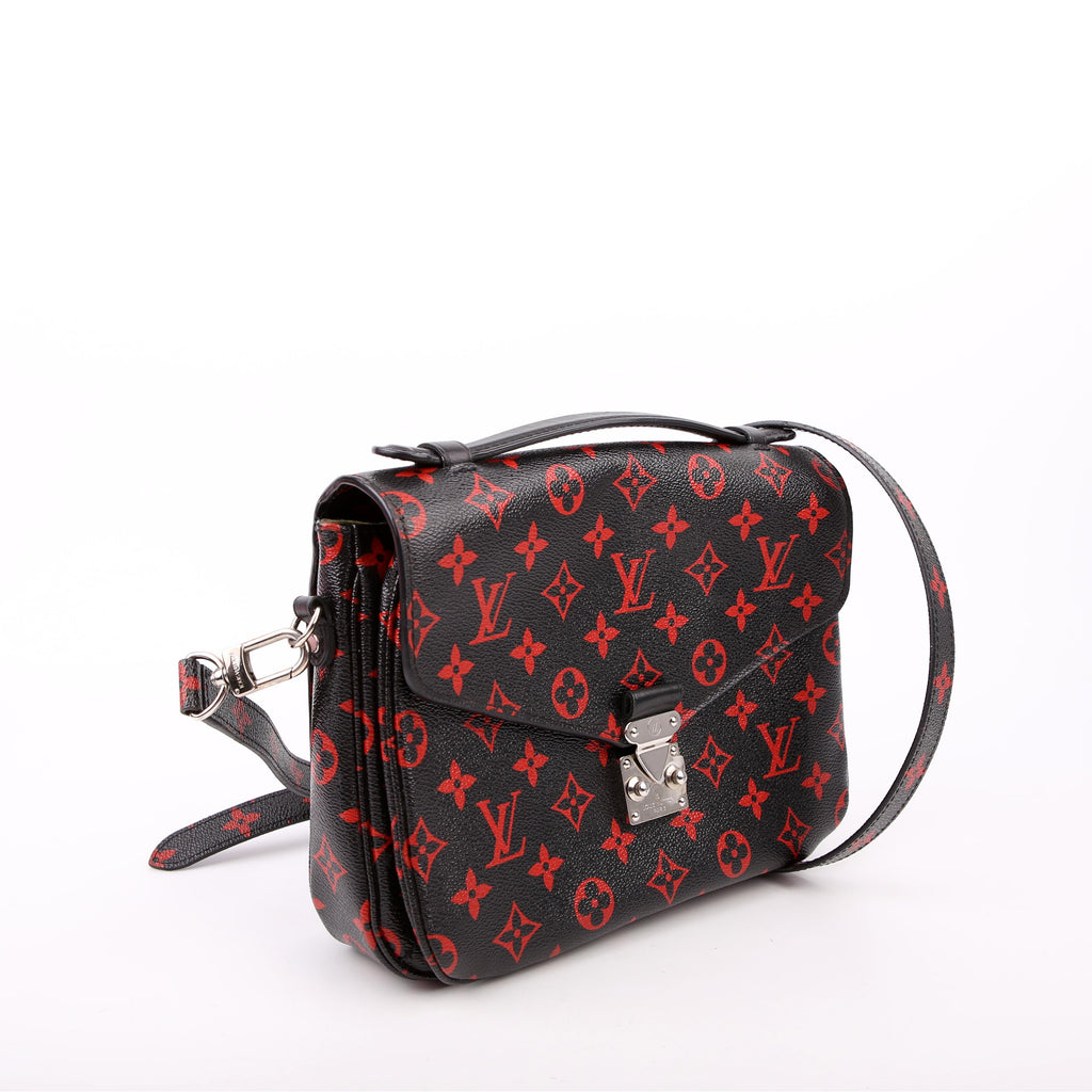 Louis Vuitton Pochette Metis Monogram Infrarouge Red/Black