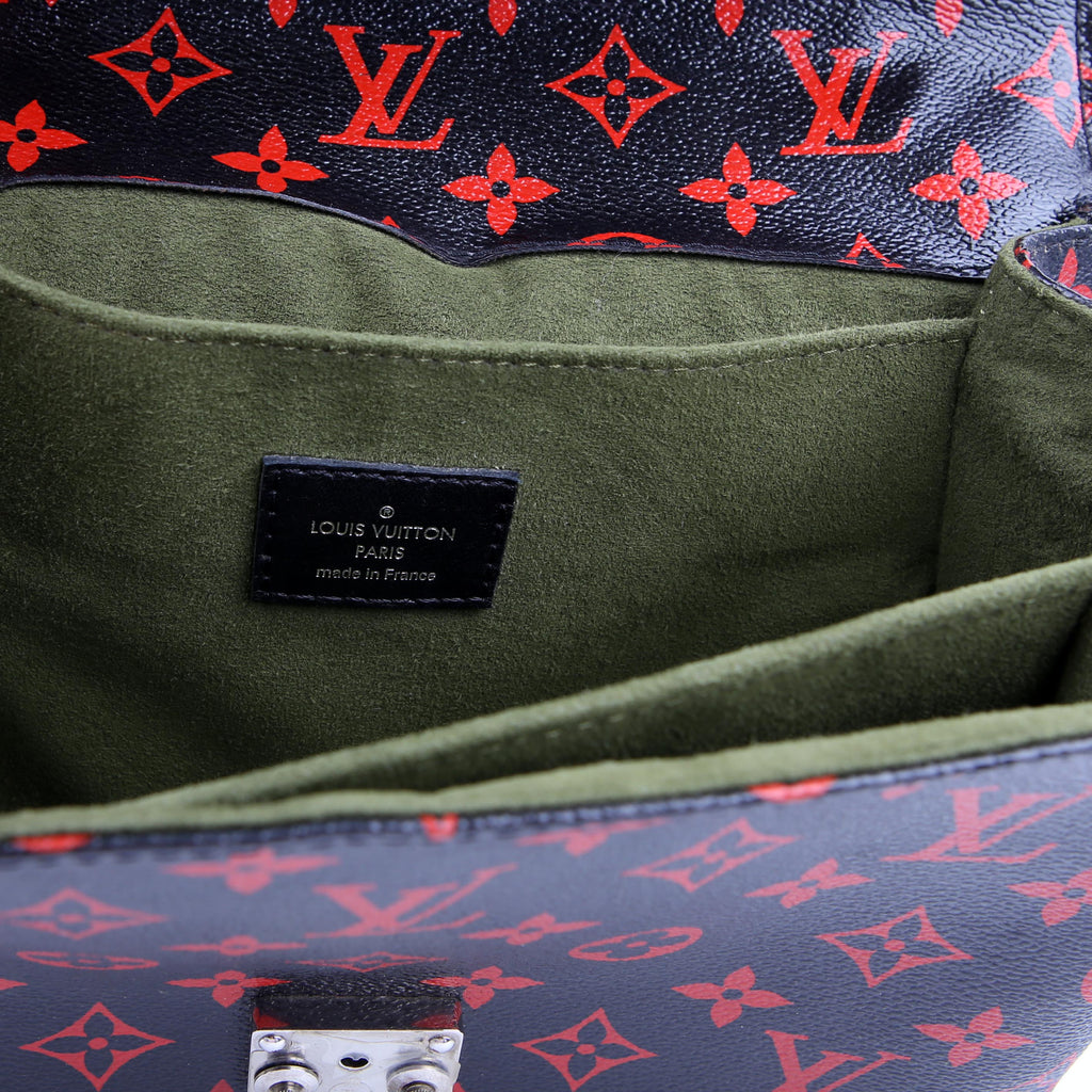 Louis Vuitton Pochette Metis Monogram Infrarouge Red/Black