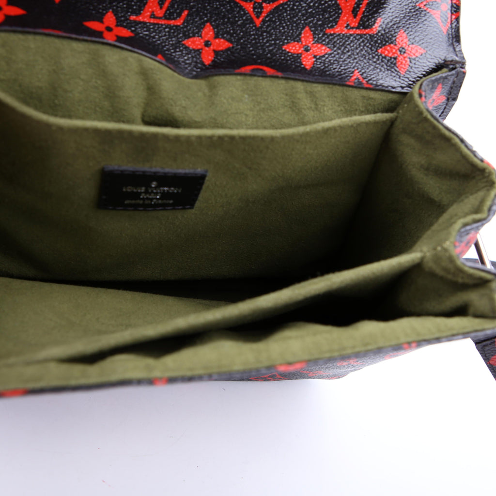 Louis Vuitton Pochette Metis Monogram Infrarouge Red/Black