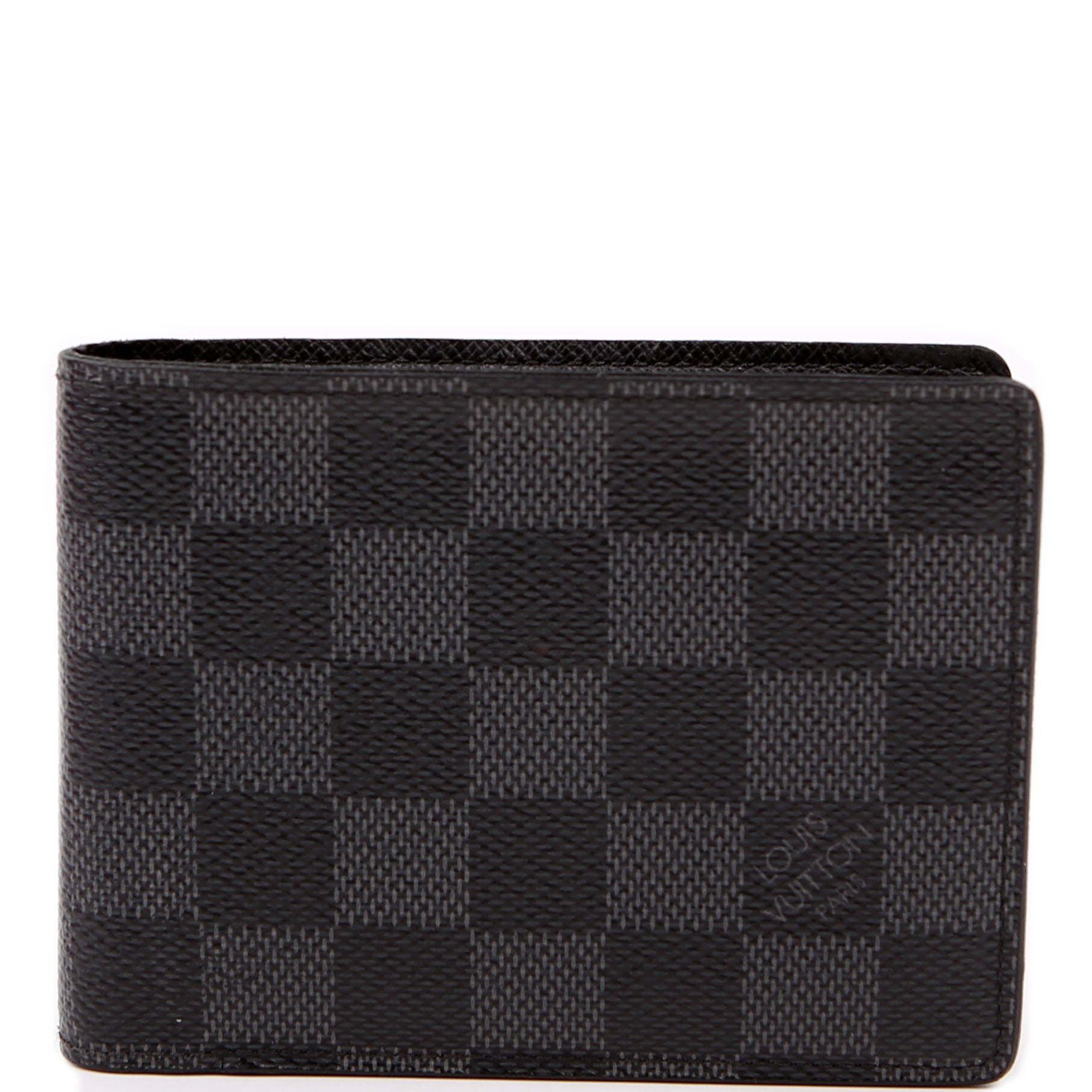 Louis Vuitton Mens Multiple Wallet Damier Graphite