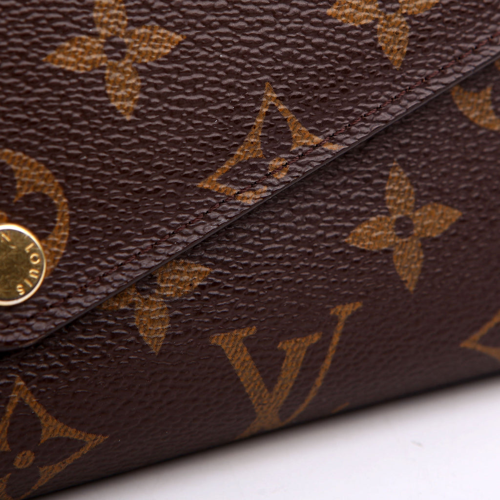 Louis Vuitton Sarah Wallet Newer Monogram