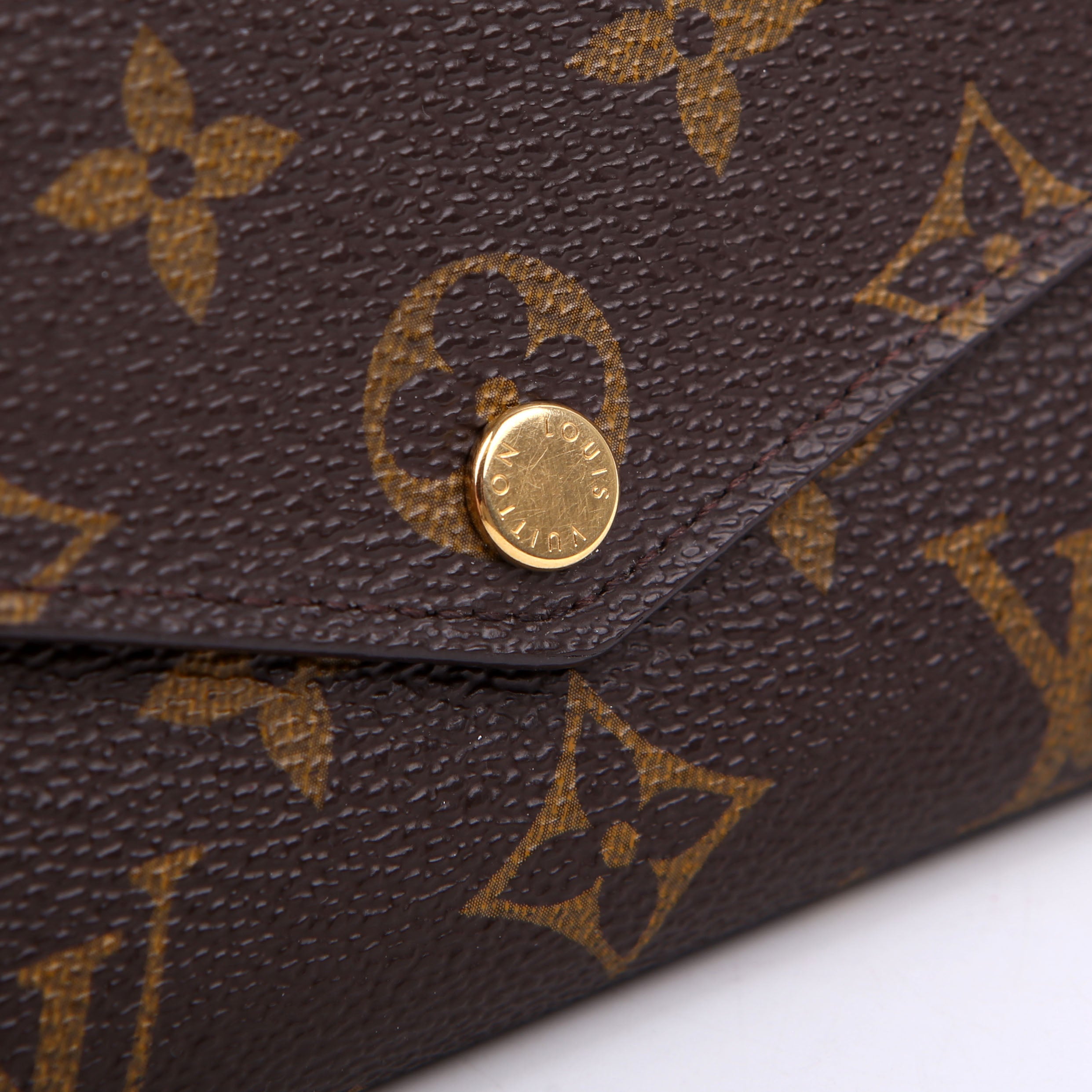 Louis Vuitton Sarah Wallet Newer Monogram