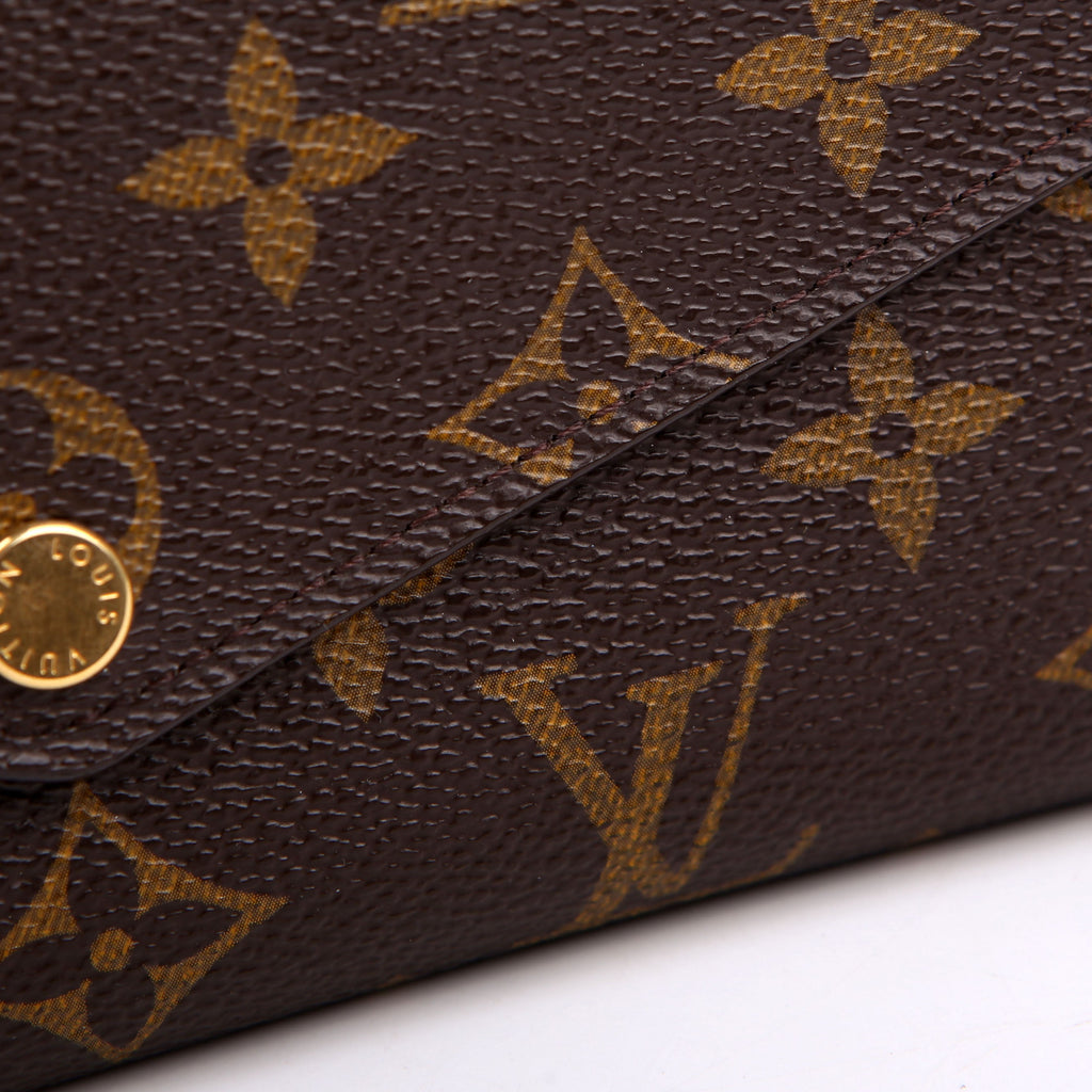 Louis Vuitton Sarah Wallet Newer Monogram