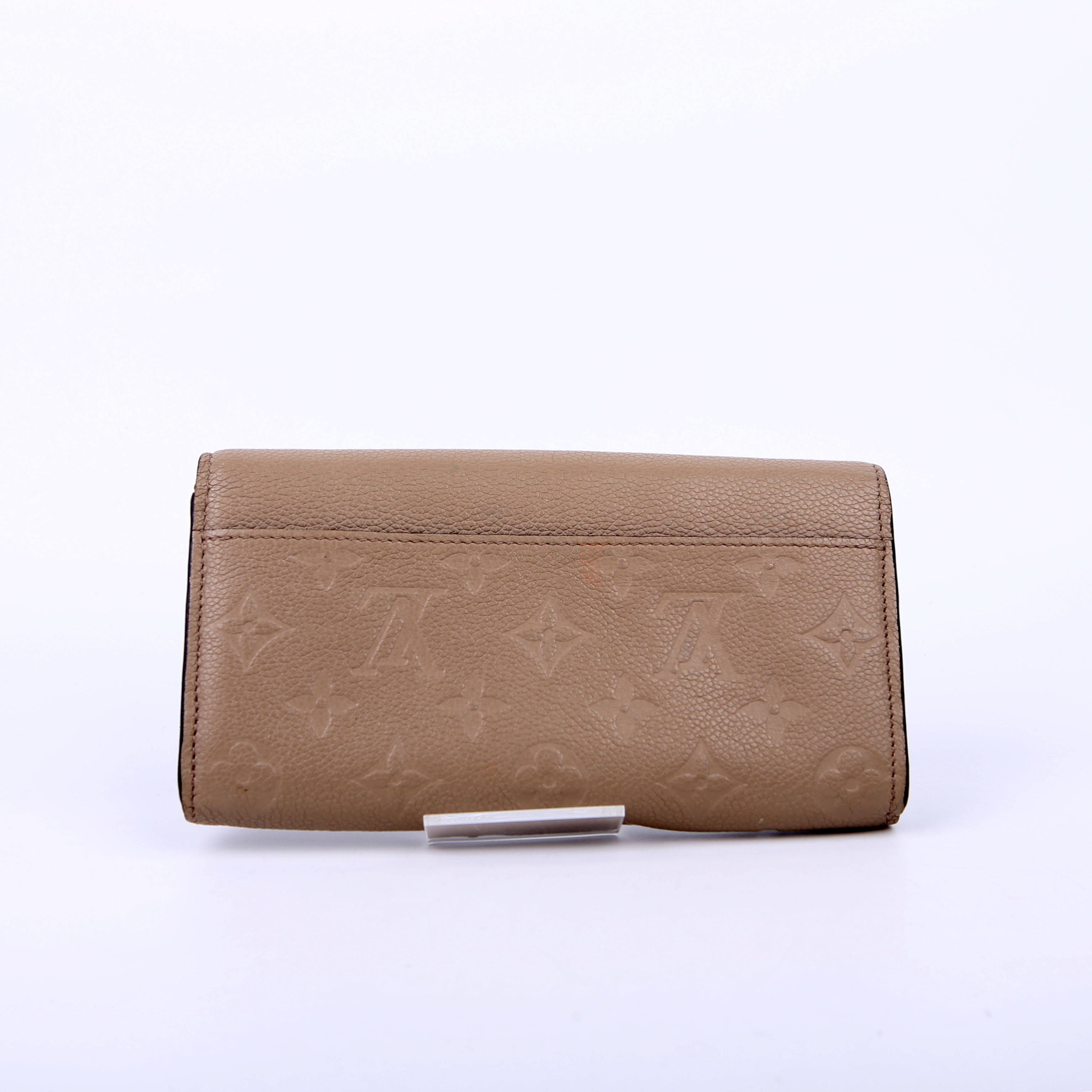 Louis Vuitton Sarah Wallet Empreinte Taupe