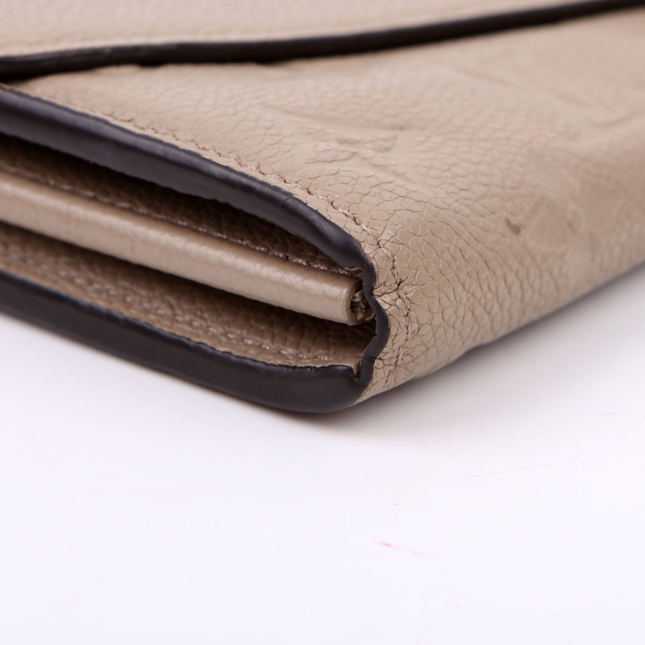 Louis Vuitton Sarah Wallet Empreinte Taupe