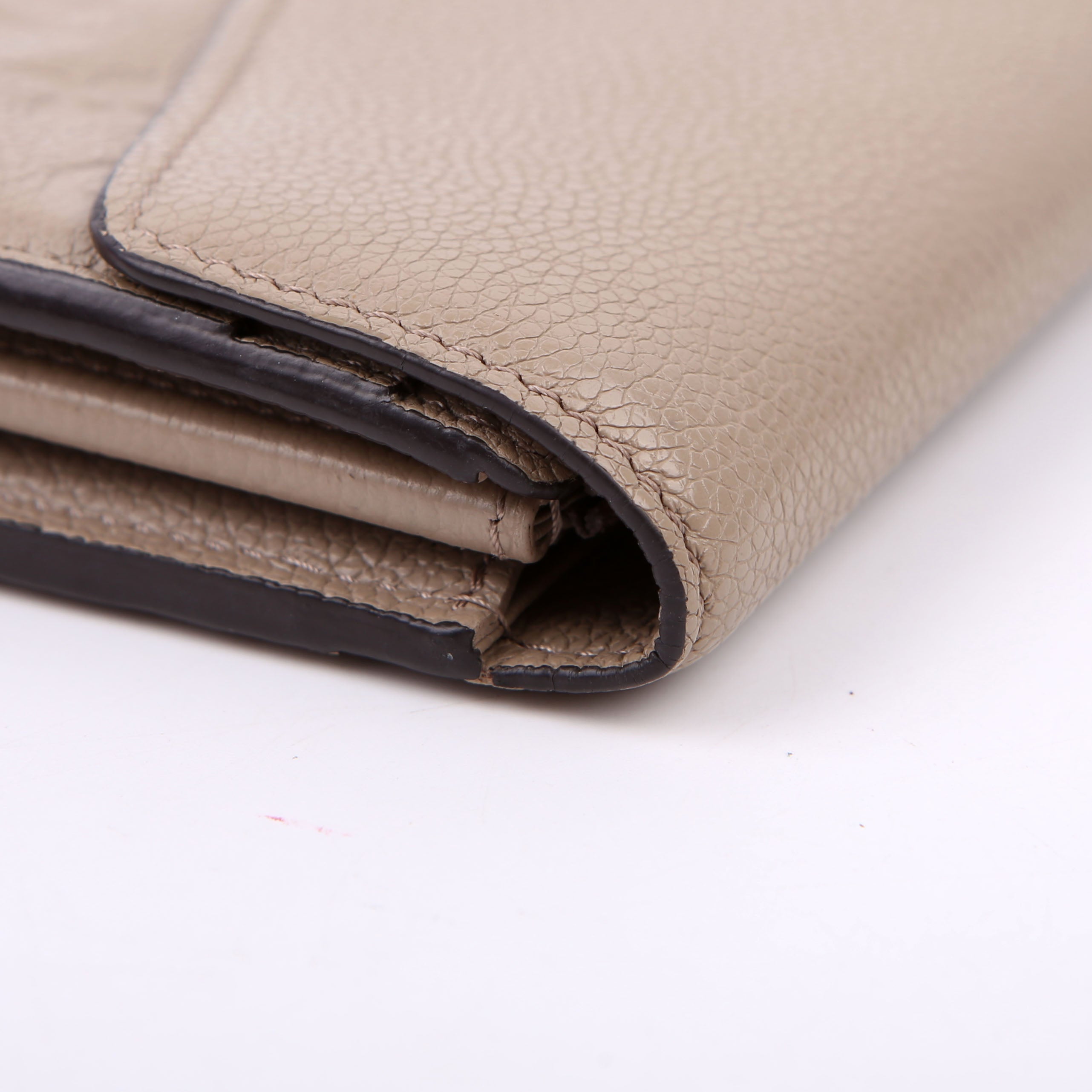 Louis Vuitton Sarah Wallet Empreinte Taupe