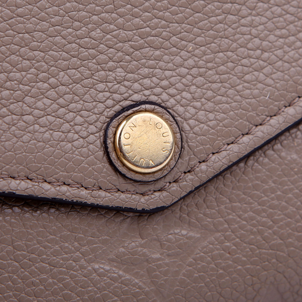 Louis Vuitton Sarah Wallet Empreinte Taupe