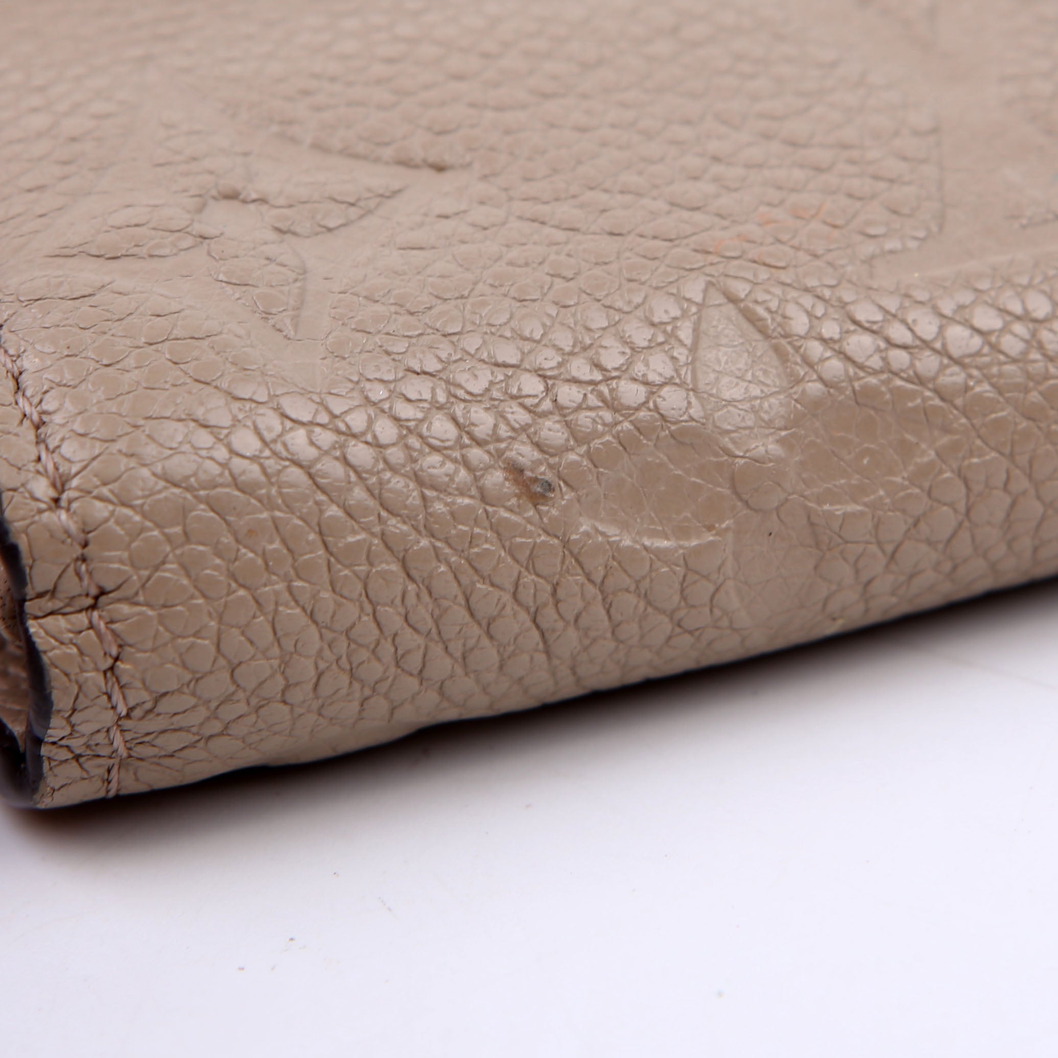 Louis Vuitton Sarah Wallet Empreinte Taupe