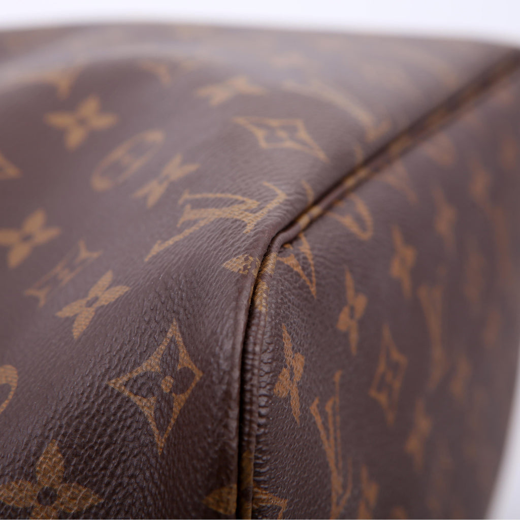 Louis Vuitton Neverfull with Wallet MM Monogram Red