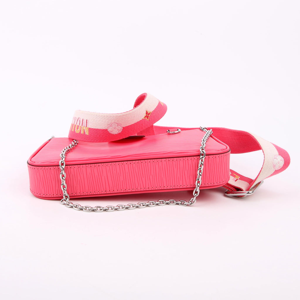 Louis Vuitton Easy Pouch on Strap Epi Pink