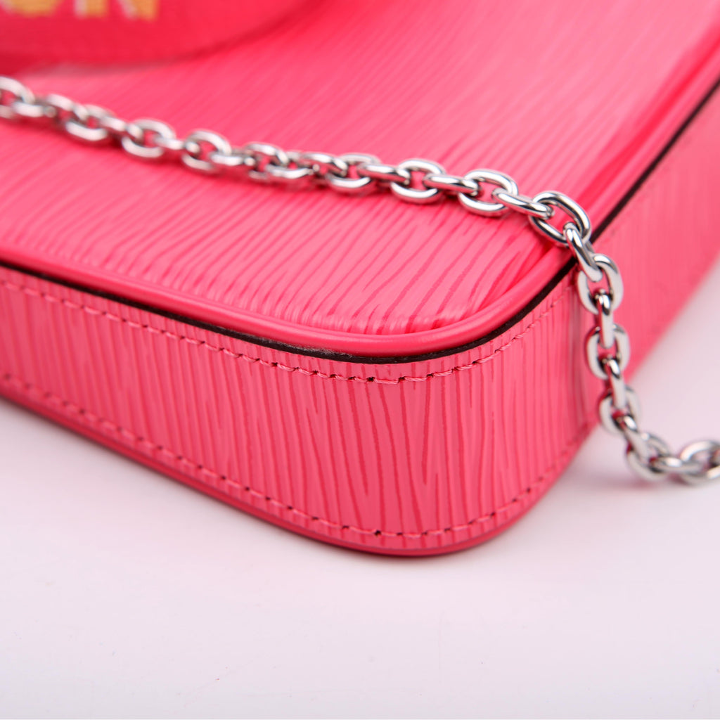 Louis Vuitton Easy Pouch on Strap Epi Pink