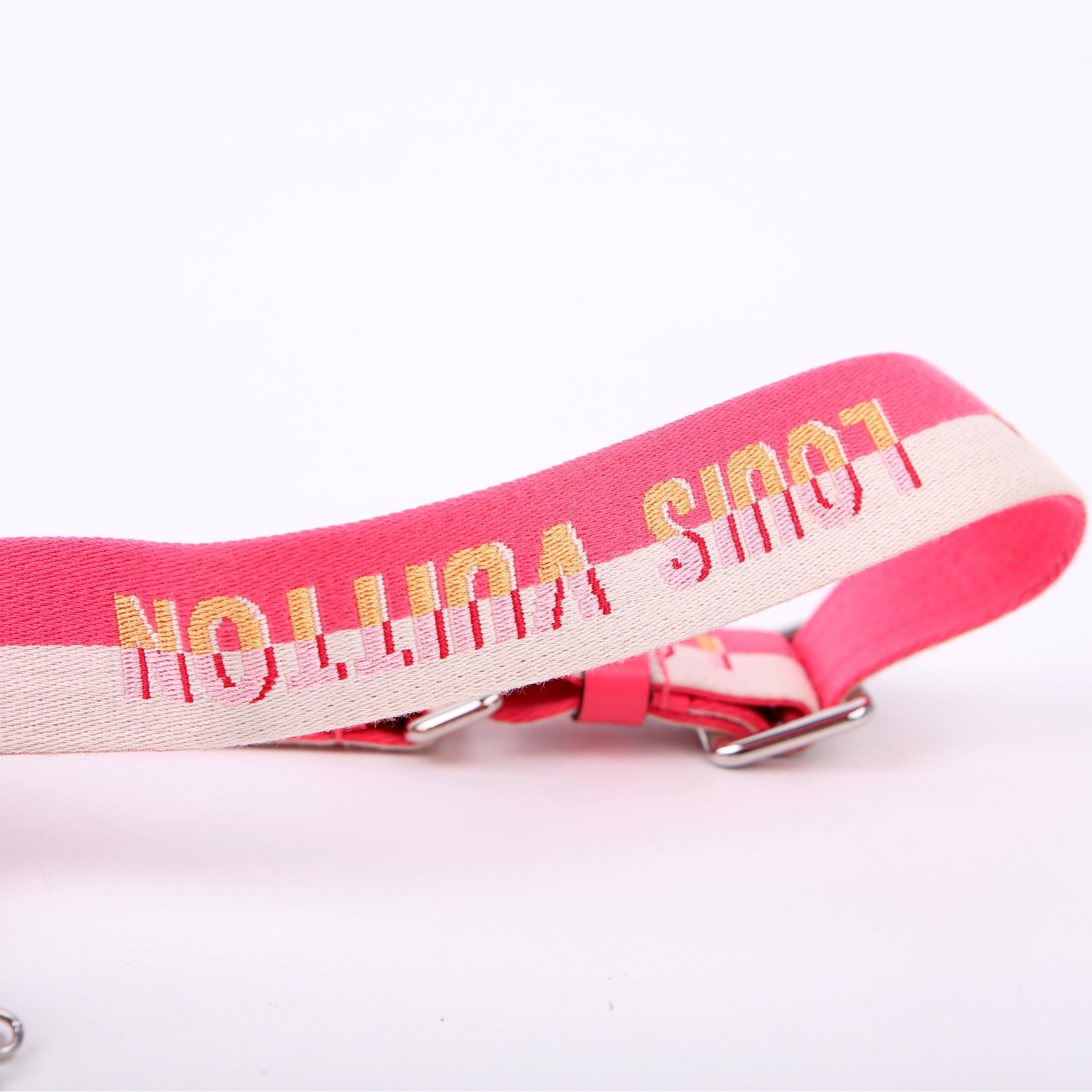 Louis Vuitton Easy Pouch on Strap Epi Pink