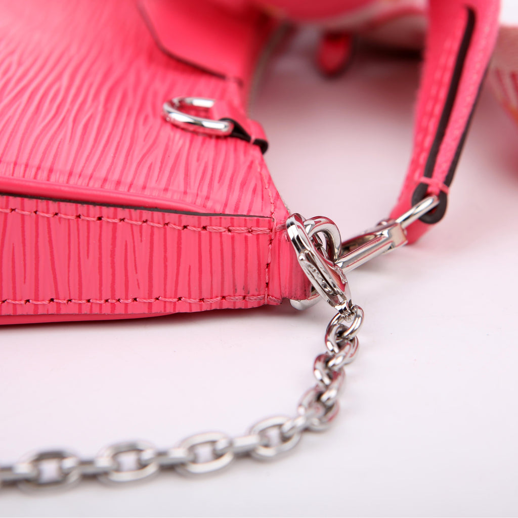 Louis Vuitton Easy Pouch on Strap Epi Pink