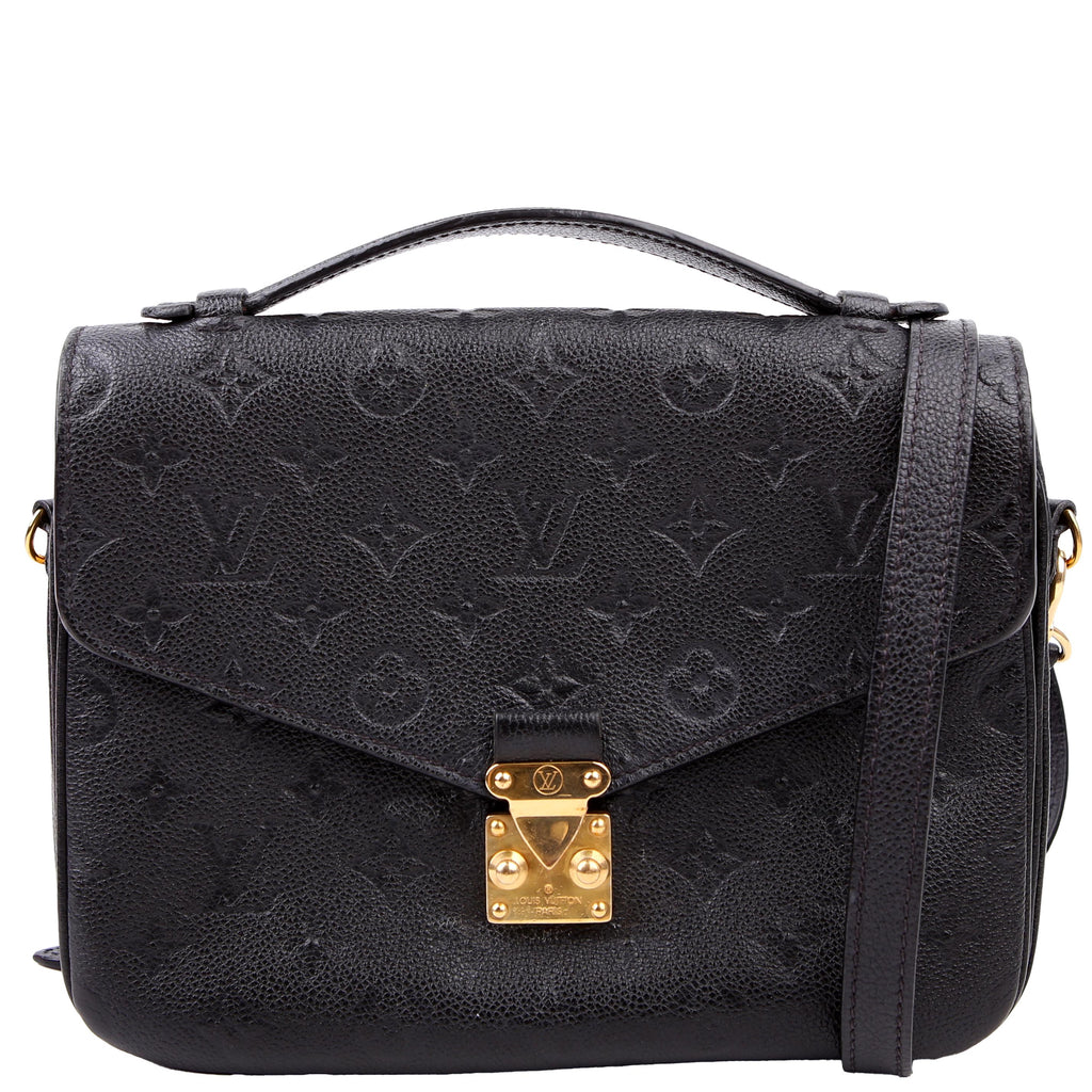 Louis Vuitton Pochette Metis Empreinte Black