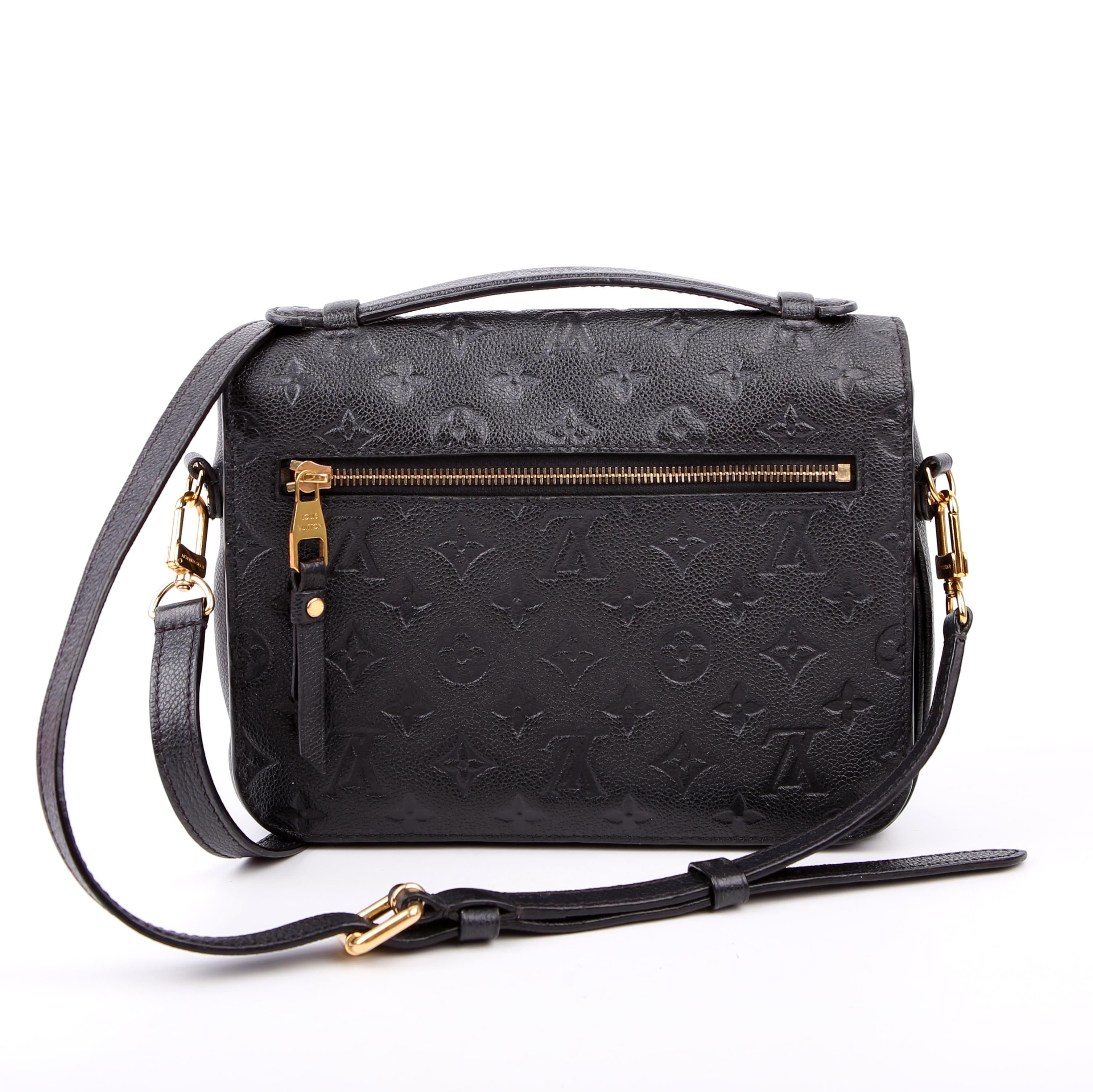 Louis Vuitton Pochette Metis Empreinte Black