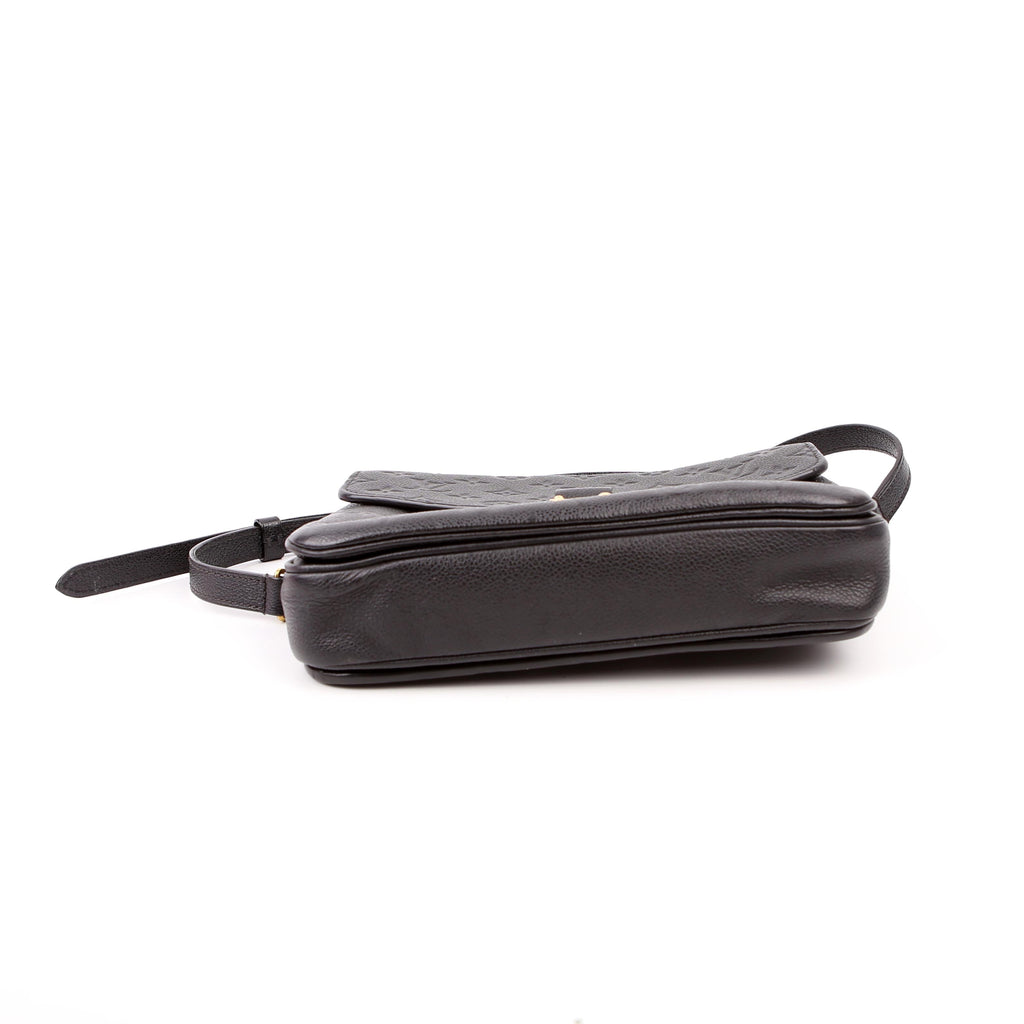 Louis Vuitton Pochette Metis Empreinte Black